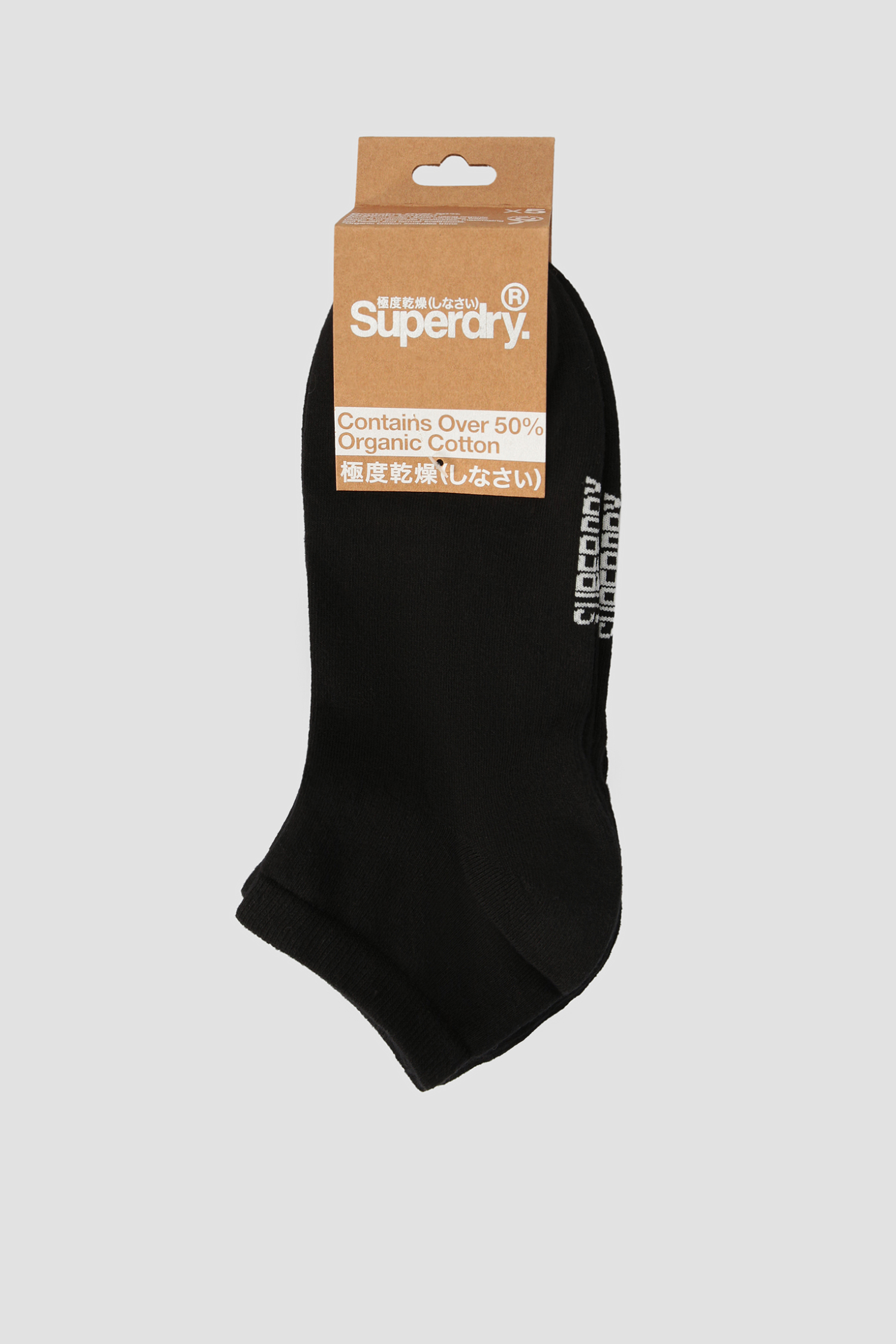 Черные носки для девушек (5 пар) SuperDry W3110095A;02A