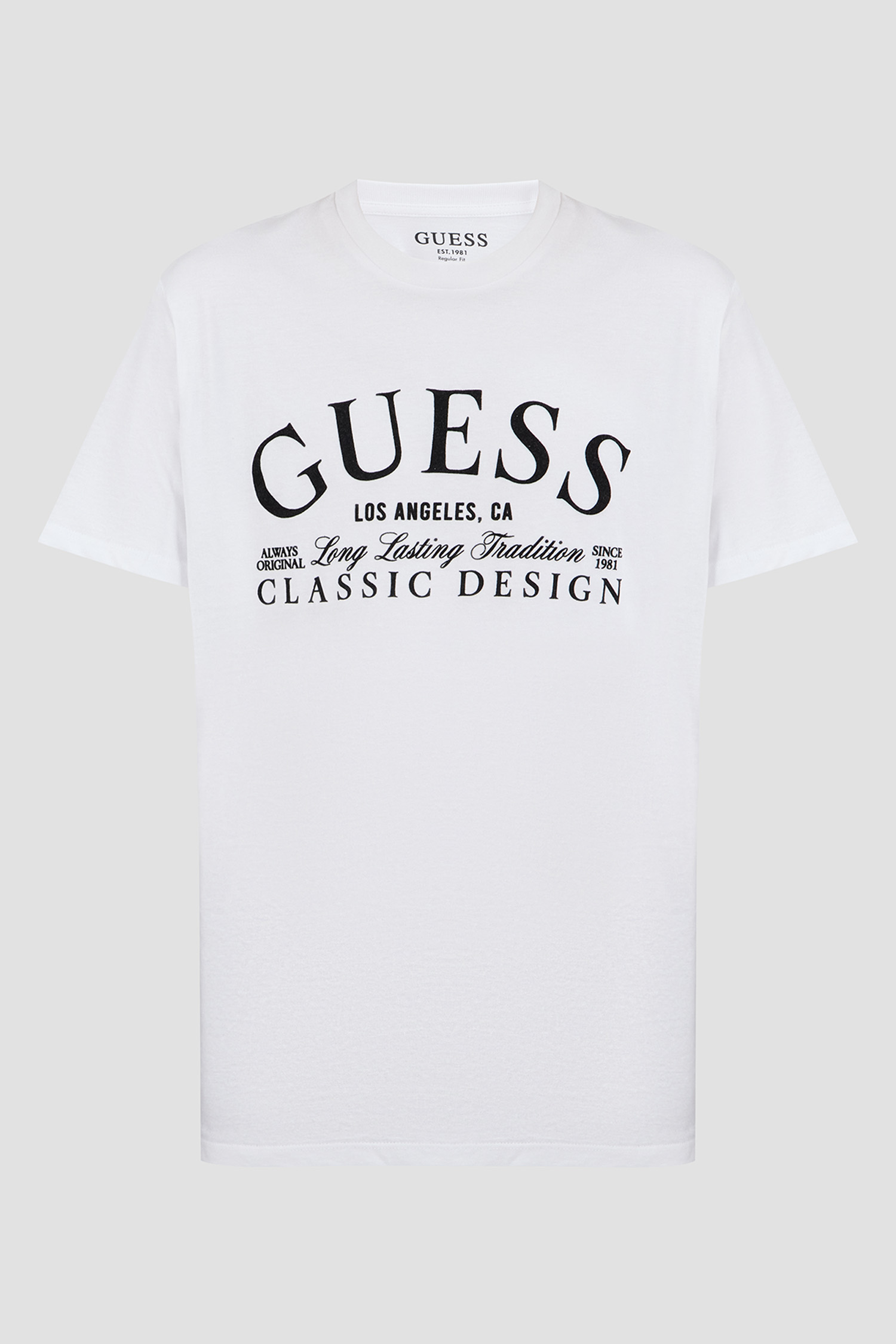 Мужская белая футболка Guess M5RI43.K9RM1;G011
