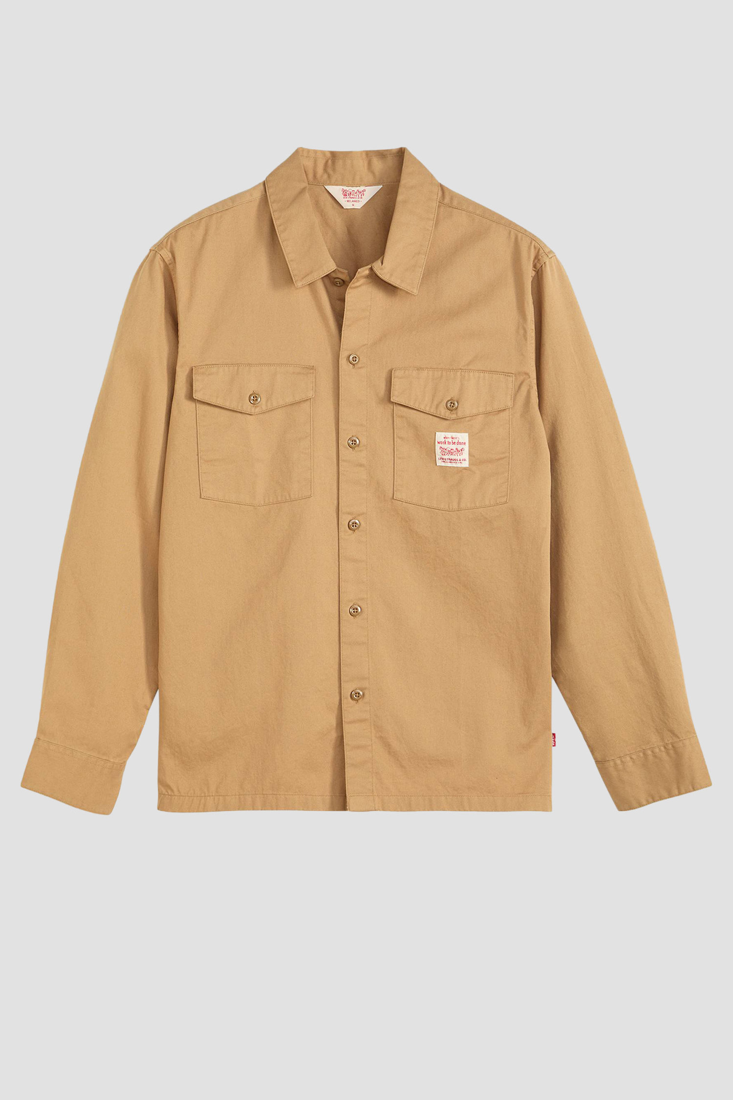 Мужская бежевая рубашка Levi’s® 003O2;0001