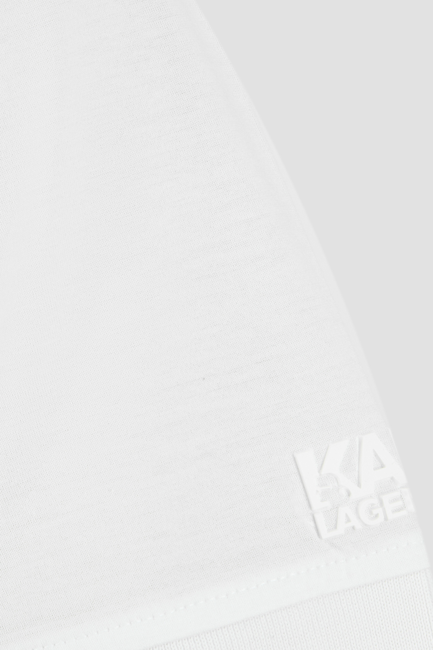 Мужская белая футболка Karl Lagerfeld 551200.755080;10