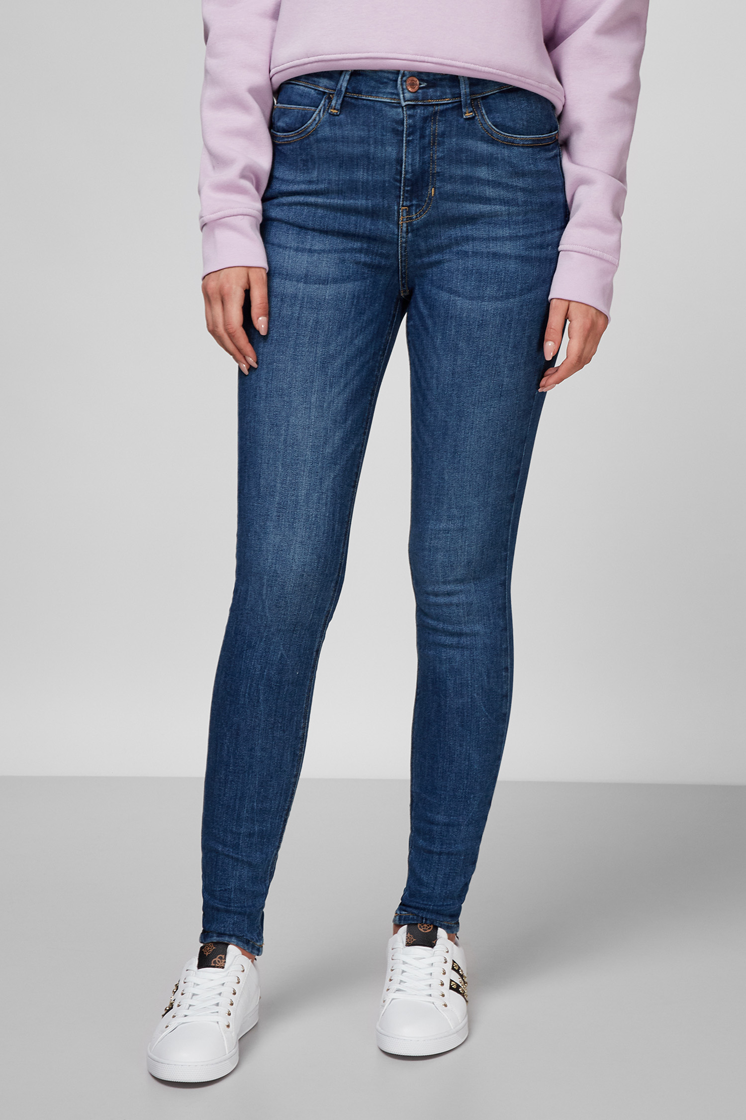 Синие джинсы для девушек Guess W1YA46.D4GV2;CRM2