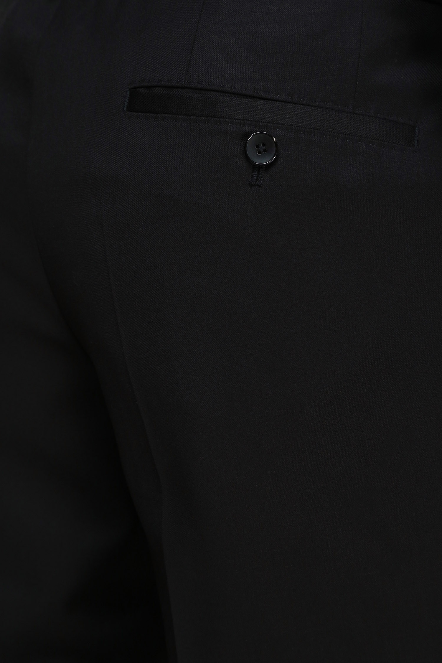 Чорний вовняний костюм для хлопців (піджак, брюки) BOSS 50318521К;001