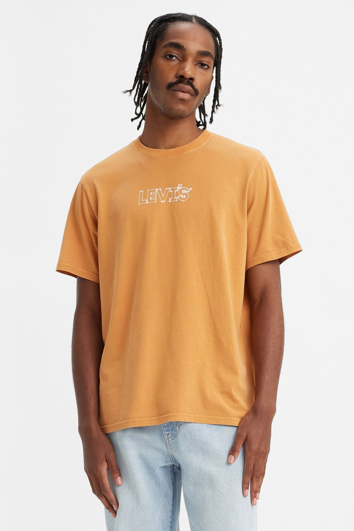 Мужская оранжевая футболка Levi’s® 16143;1239