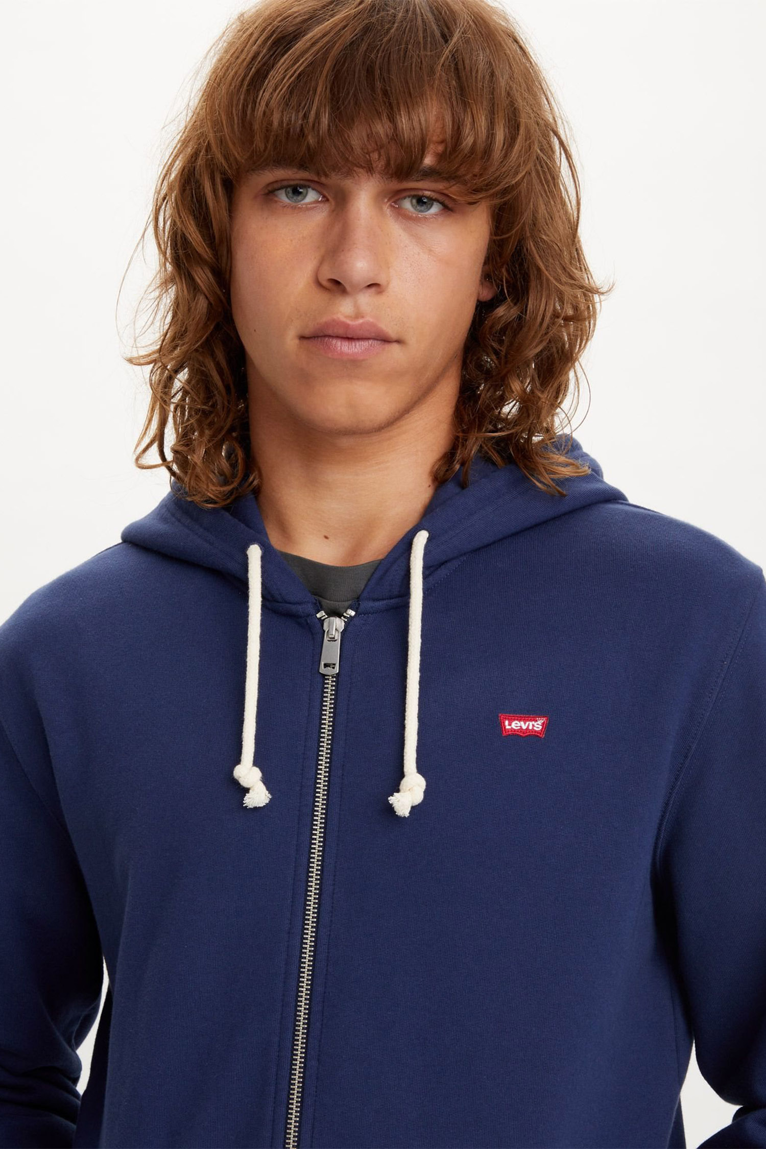 Мужская синяя кофта на молнии Levi’s® 34584;0011