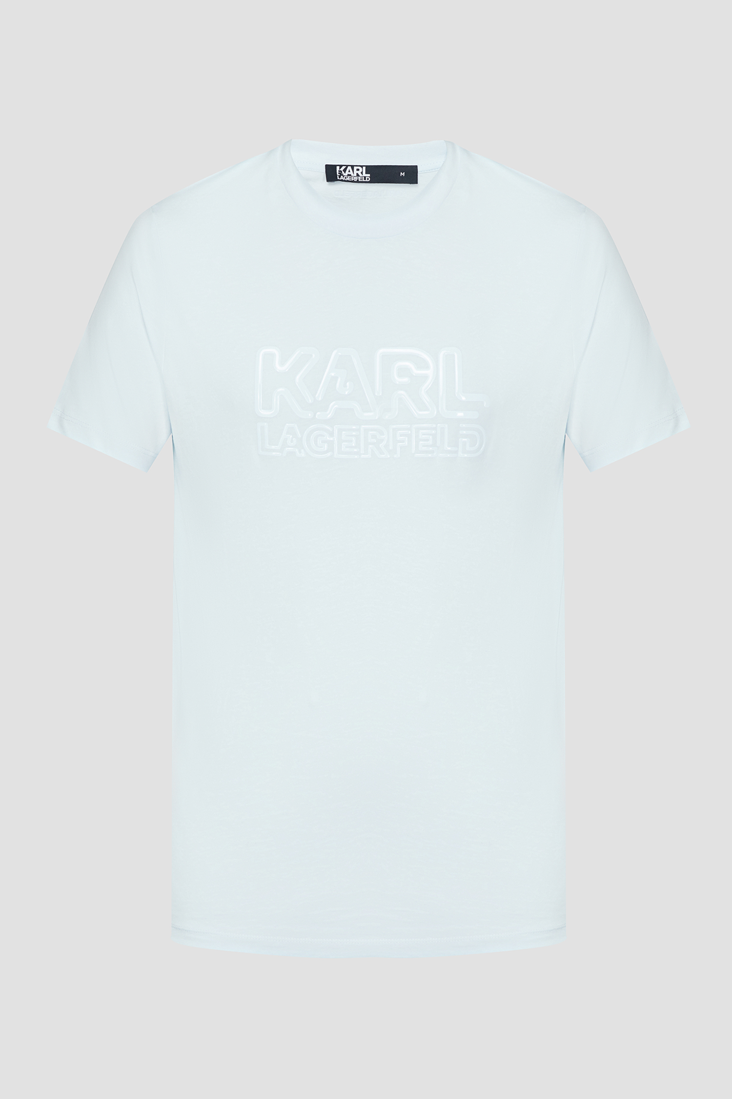 Чоловіча блакитна футболка Karl Lagerfeld 532225.755048;600