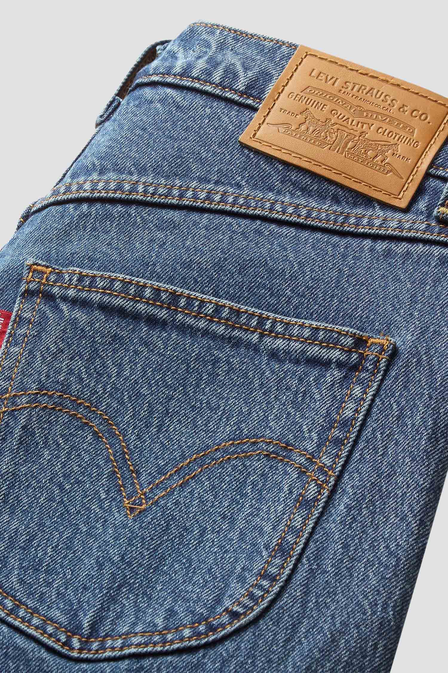 Женские синие джинсы Ribcage Western Yoke Levi’s® 0049U;0001