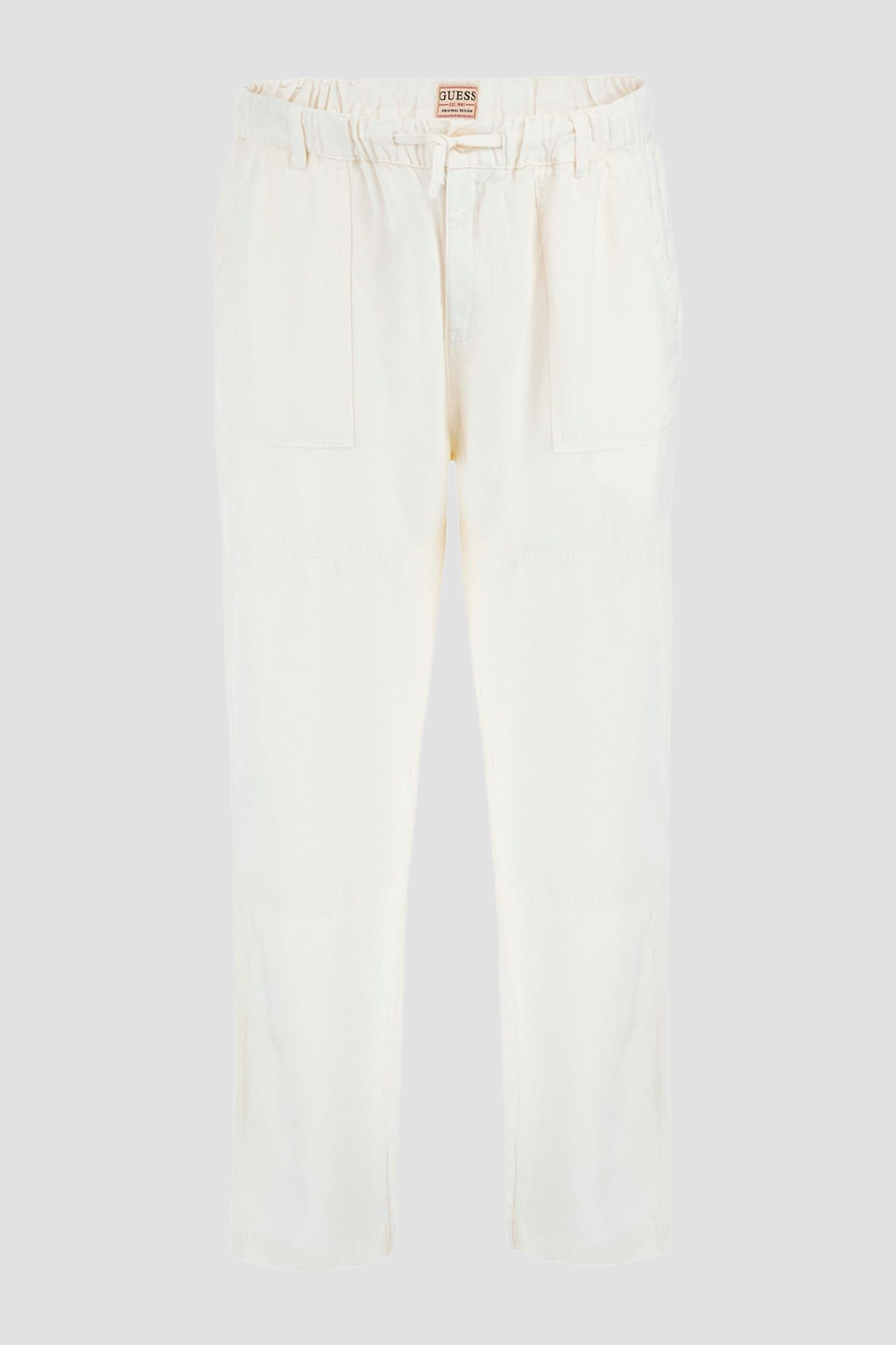 Мужские белые брюки Guess M4GB21.WDX72;PWMU