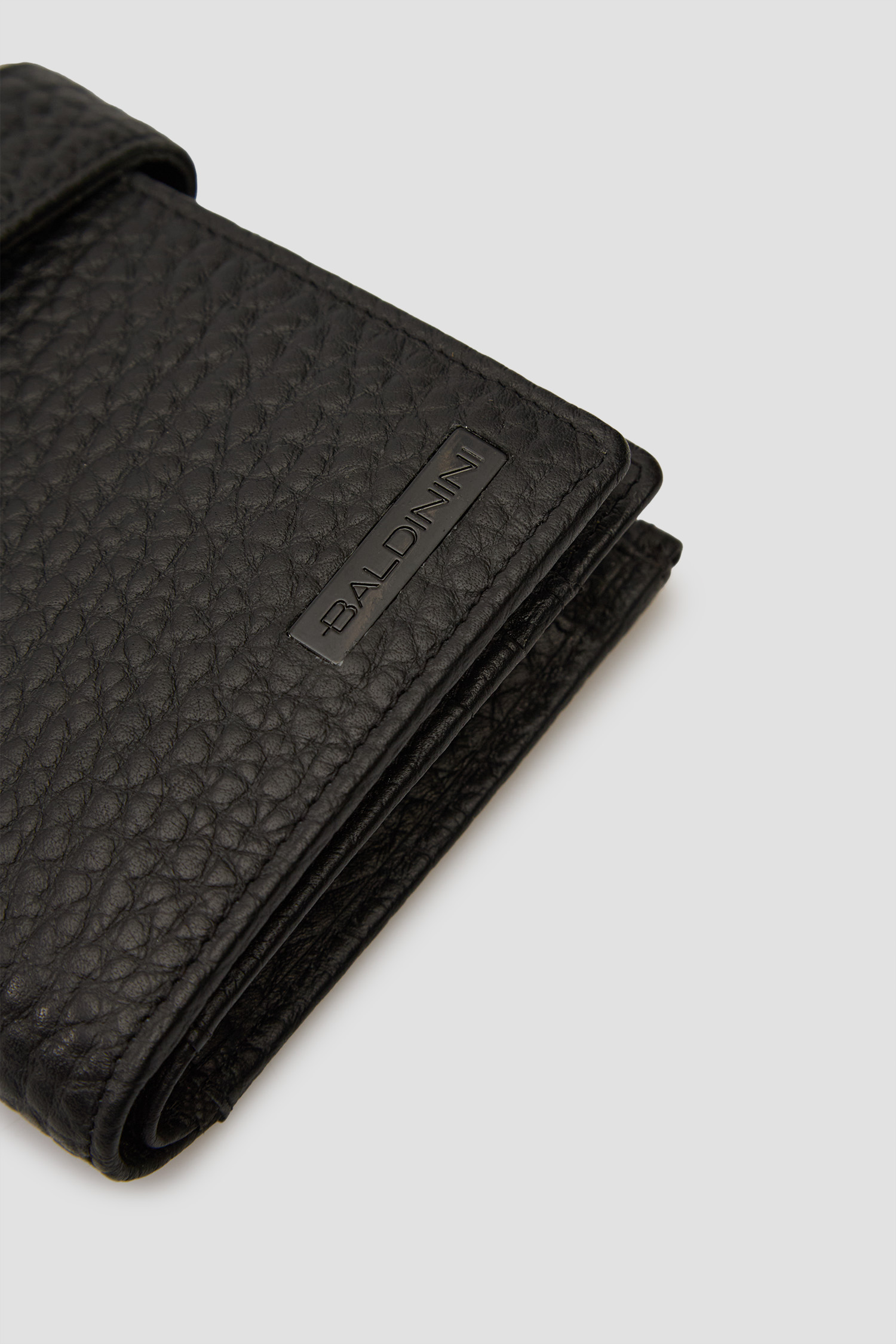 Мужской черный кожаный кошелек BALDININI Q6B440XXBOTT;0002
