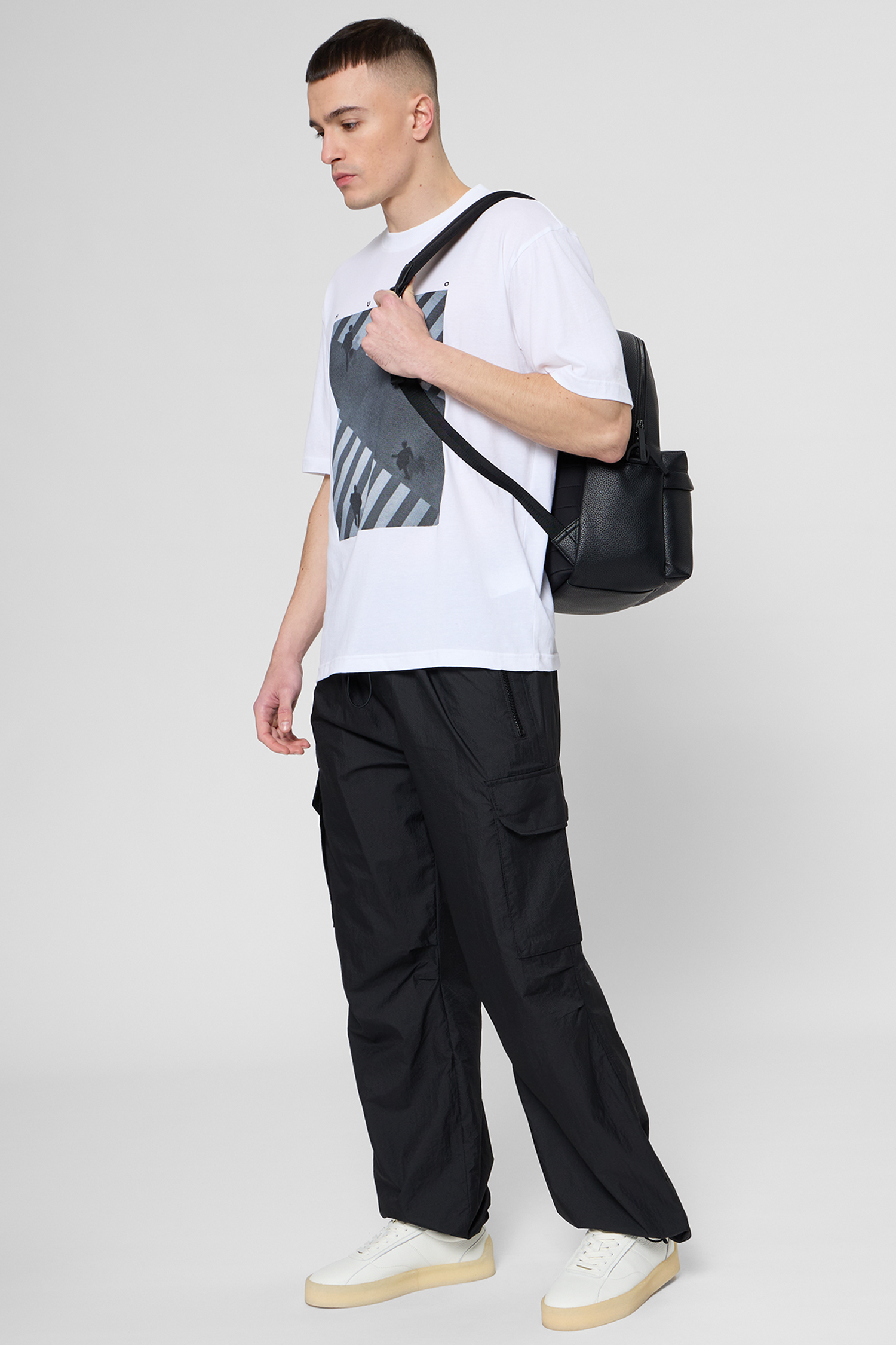 Мужские черные карго HUGO 50534635;001