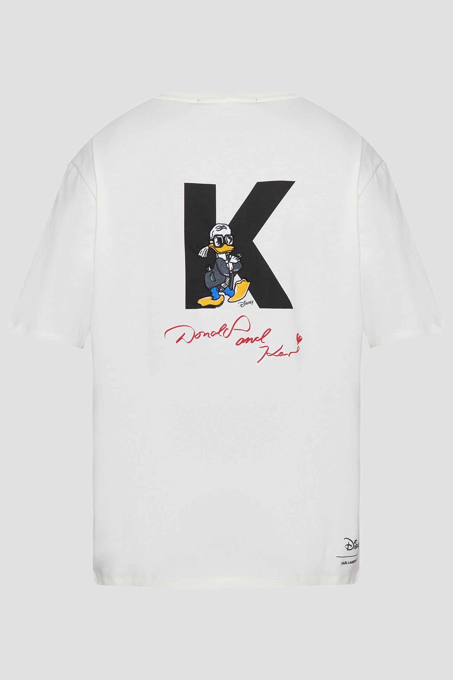 Чоловіча біла футболка Karl Lagerfeld x Disney Karl Lagerfeld 553270.755098;80