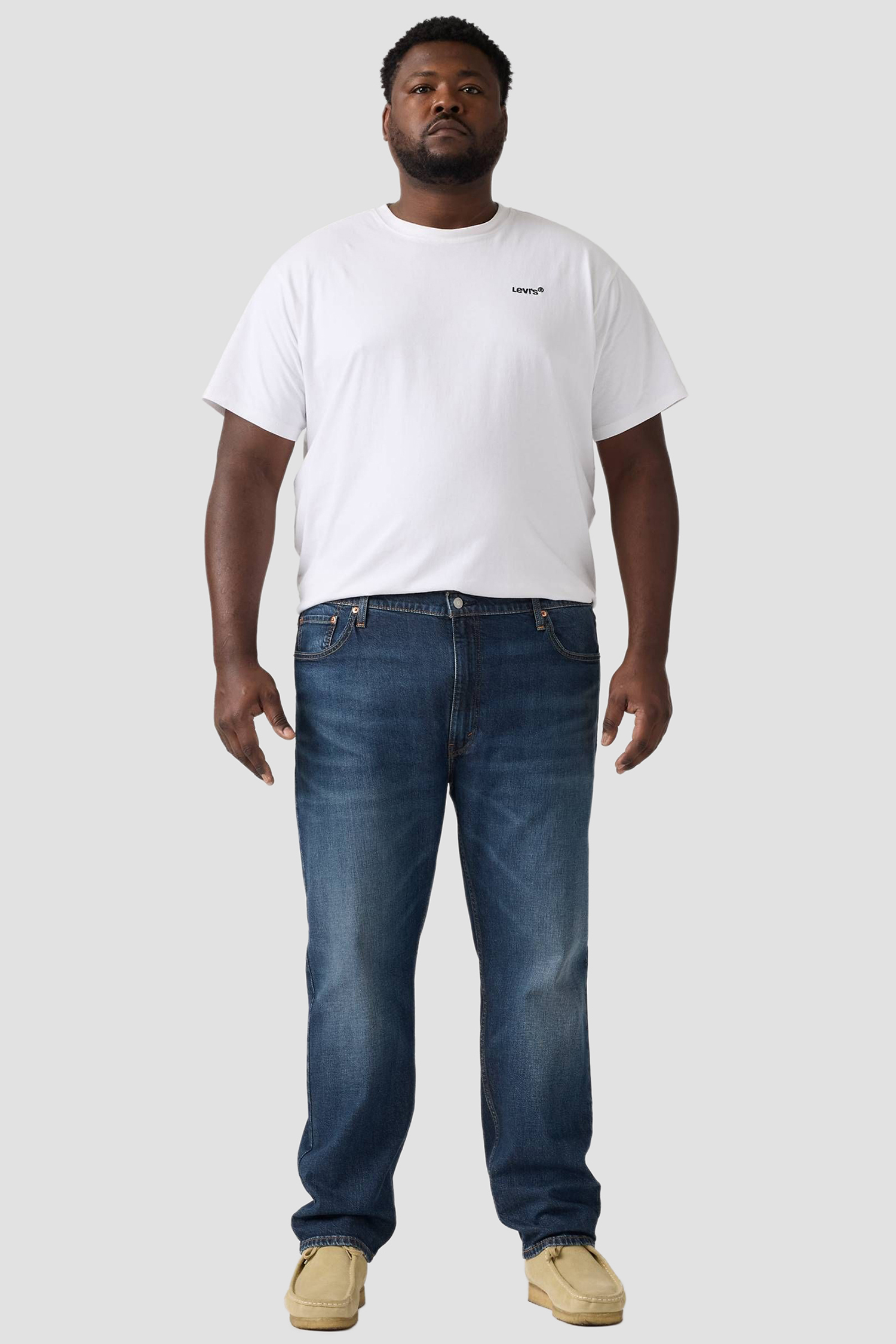 Мужские синие джинсы 502™ Taper Fit Levi’s® 59684;0168