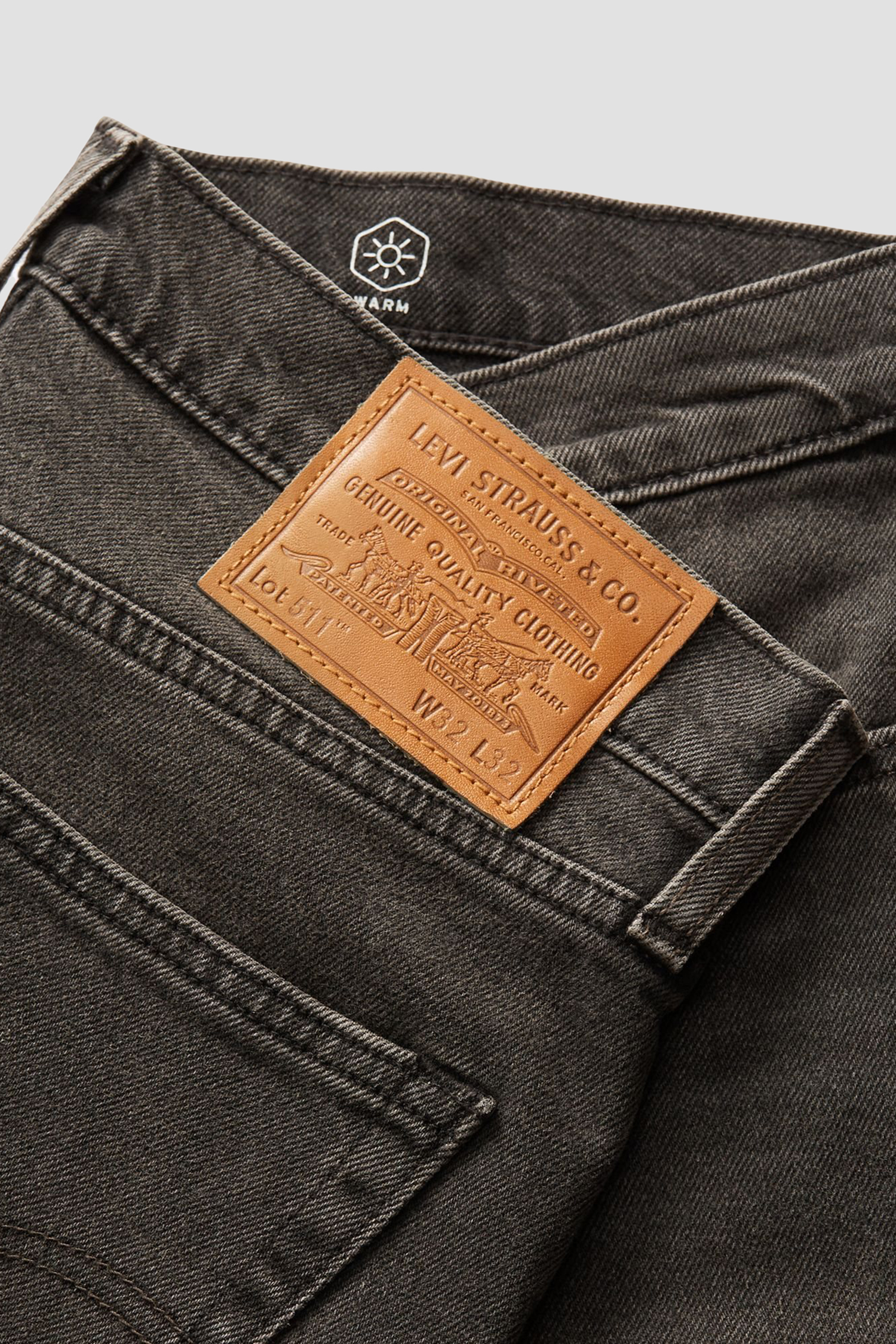 Чоловічі темно-сірі джинси 511™ Slim Levi’s® 04511;5950