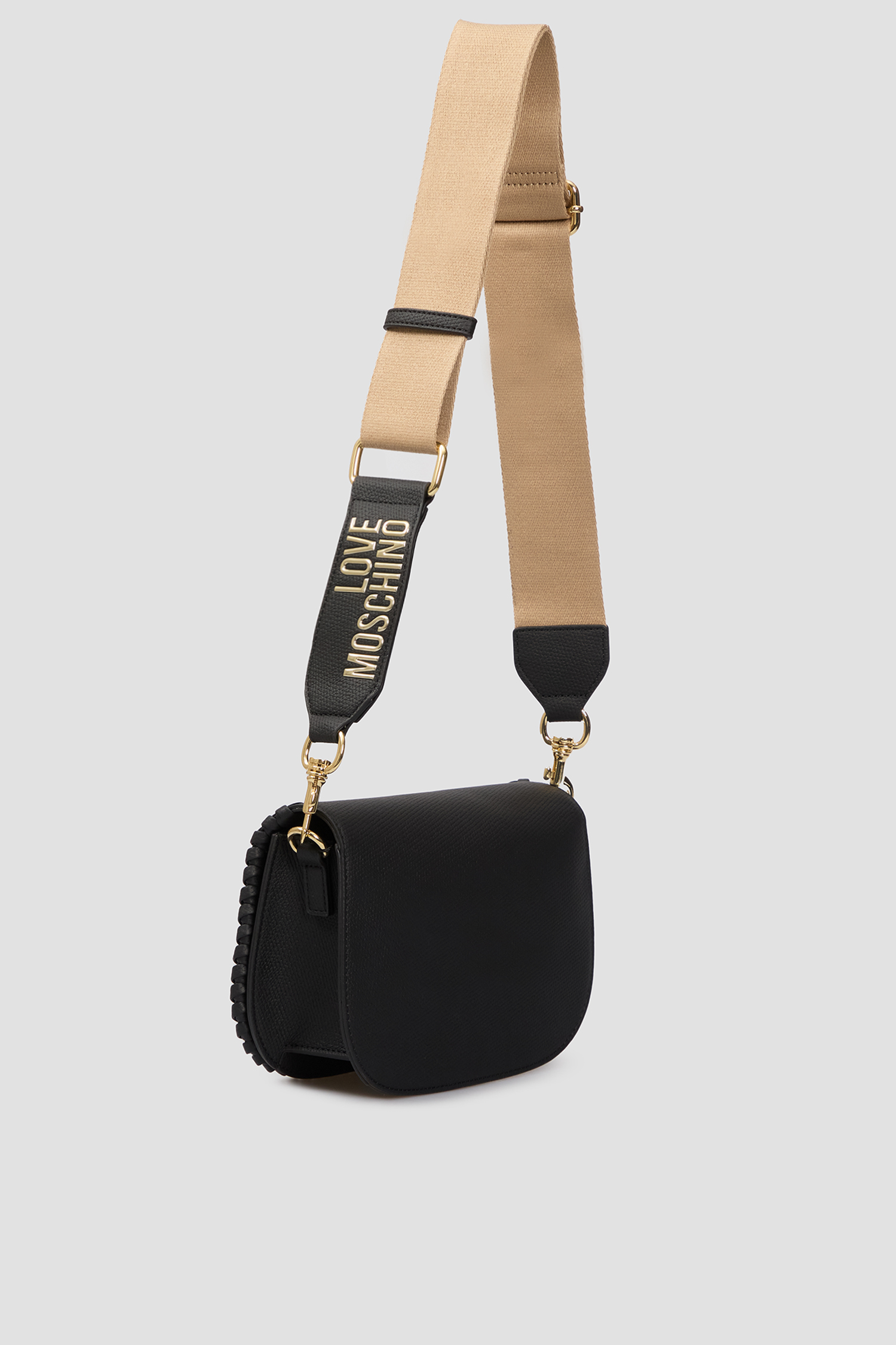 Женская черная сумка Moschino JC4125PP1M.LJ0;000