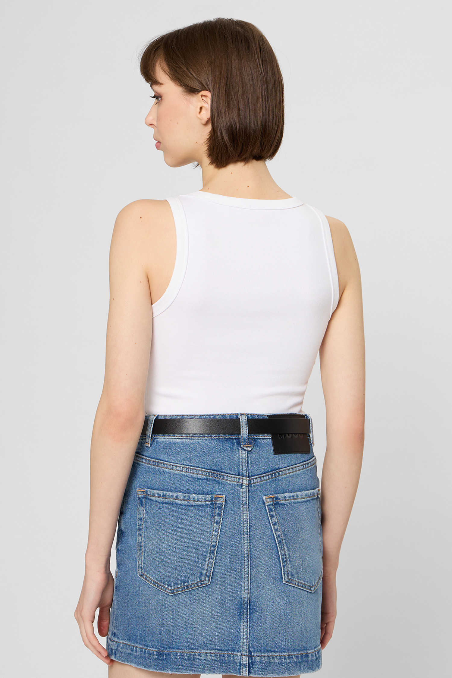 Жіноча біла майка HUGO 50514489;100