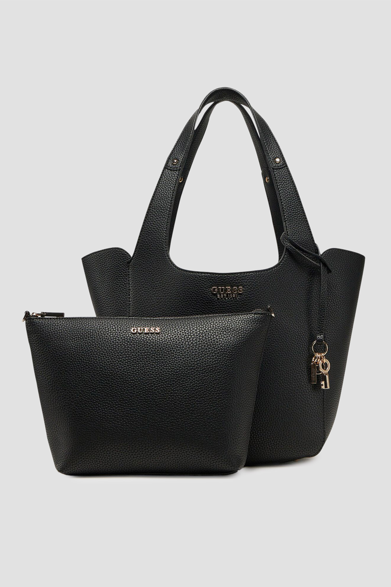 Женская черная сумка Guess HWBG96.40220;BLA