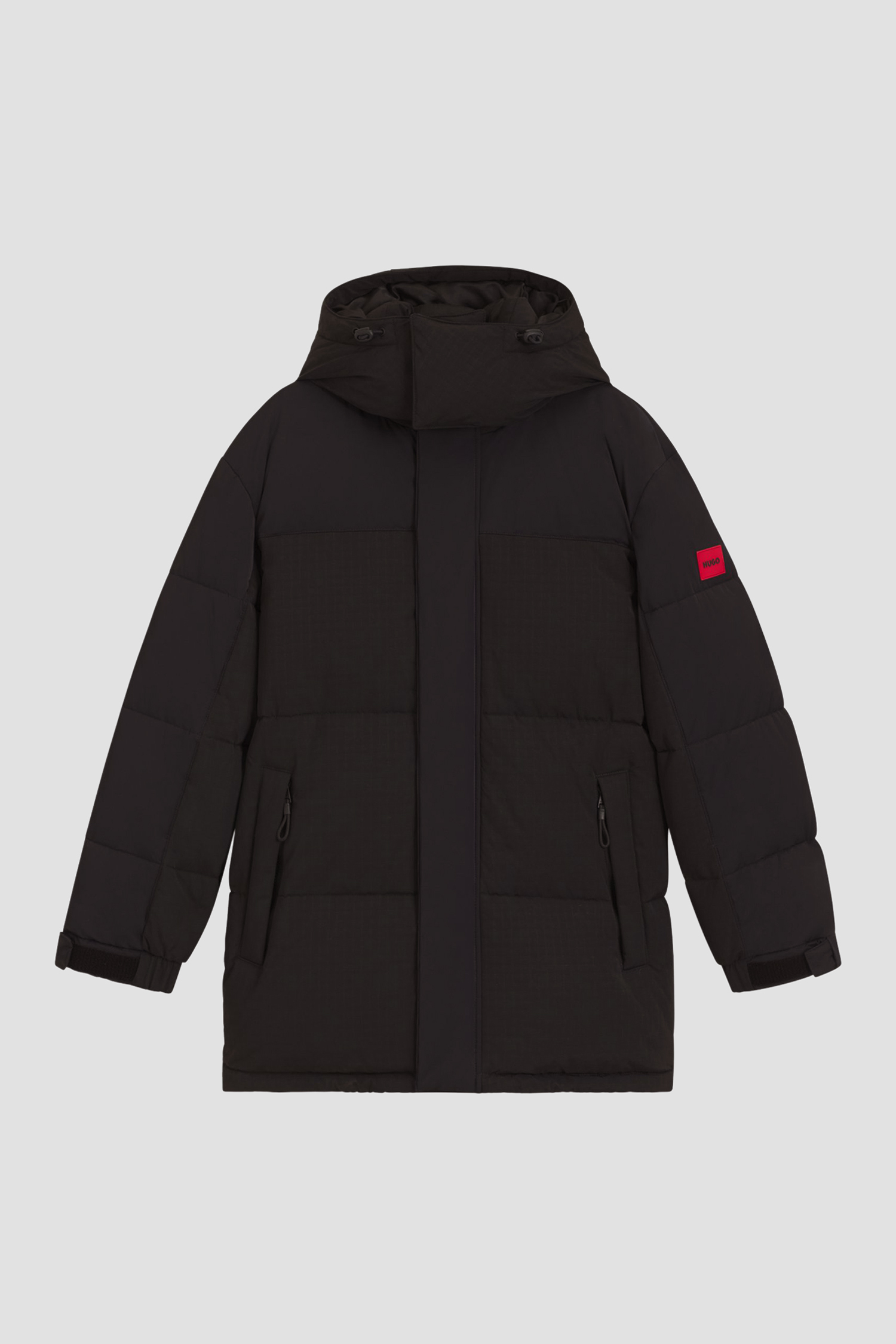 Чоловічий чорний пуховик HUGO 50547890;001