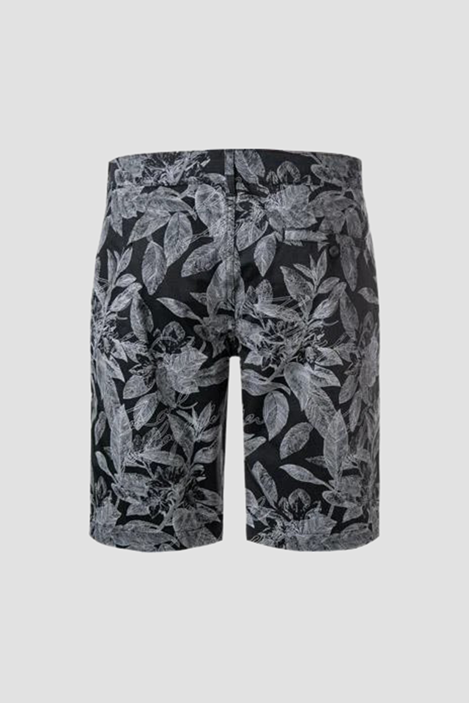 Мужские черные шорты с узором Karl Lagerfeld 521811.255813;991 — Ultrashop