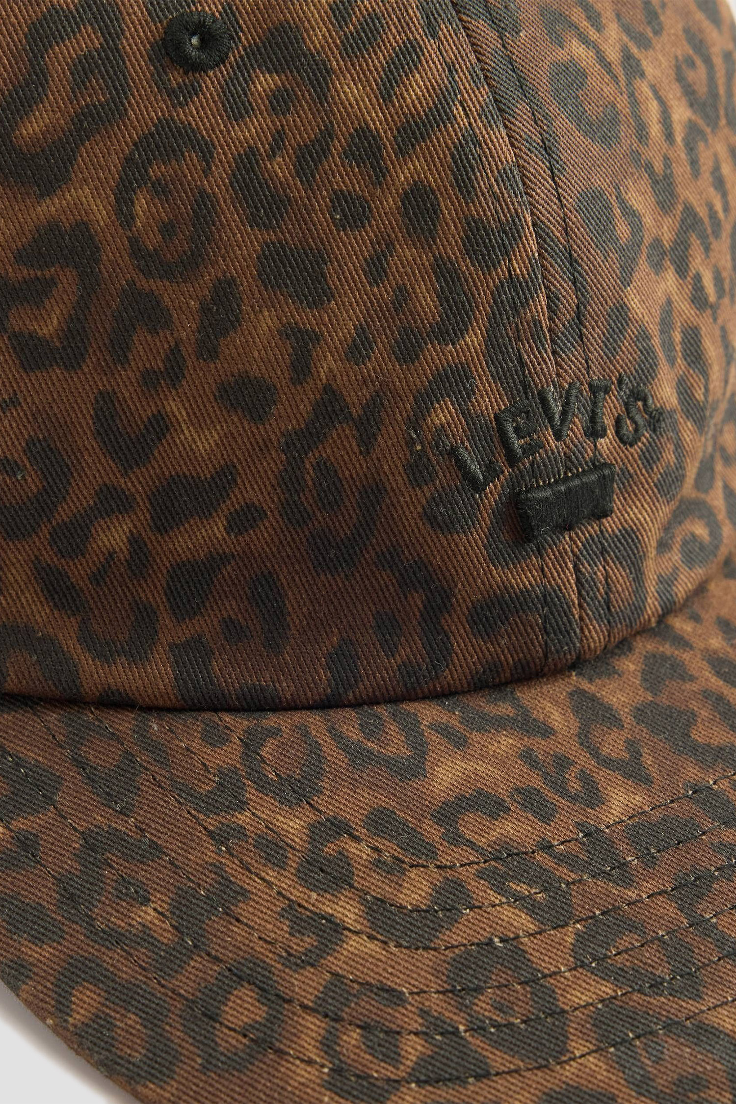 Женская коричневая кепка с узором Levi’s® 000AG;0017