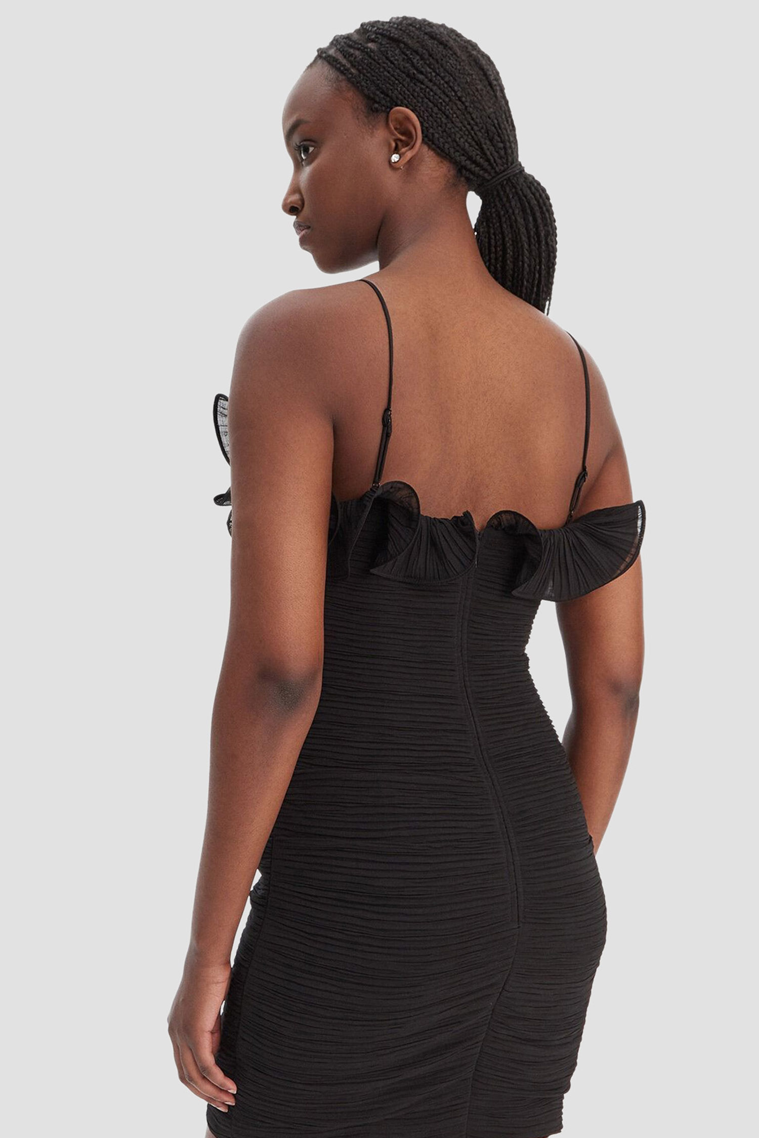 Жіноча чорна сукня Guess W6RK80.WI342;JBLK