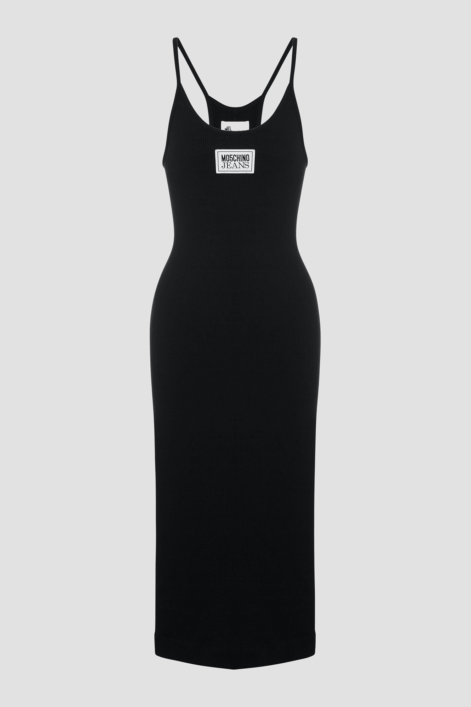 Женское черное платье Moschino A0417.3259;0555