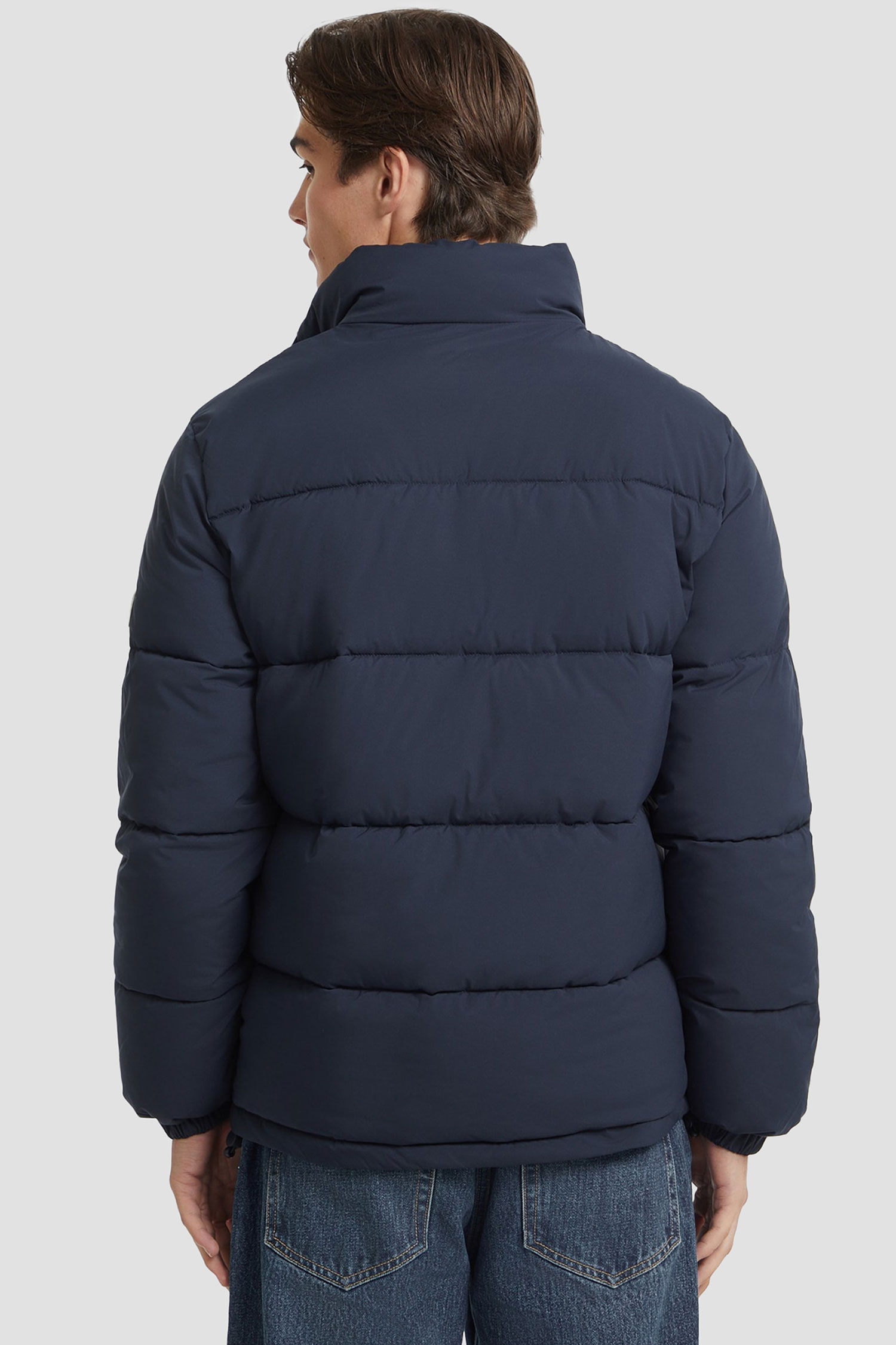 Мужская темно-синяя куртка Guess Jeans M4BL20.WGII2;A71W