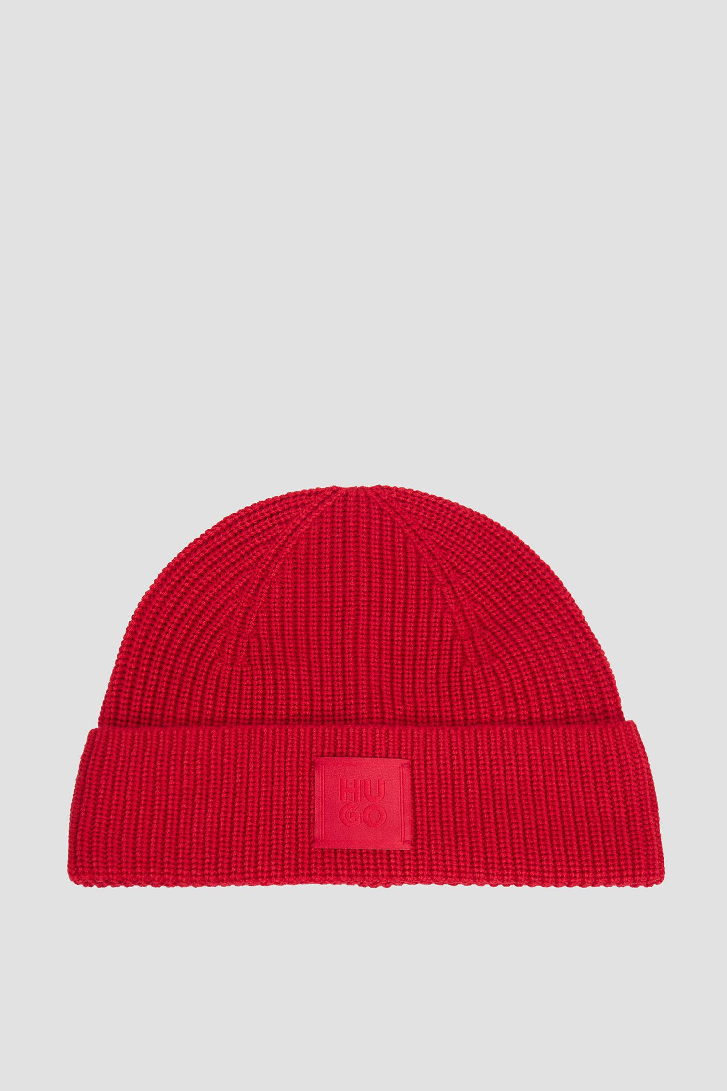 Женская красная шерстяная шапка HUGO 50548413;619