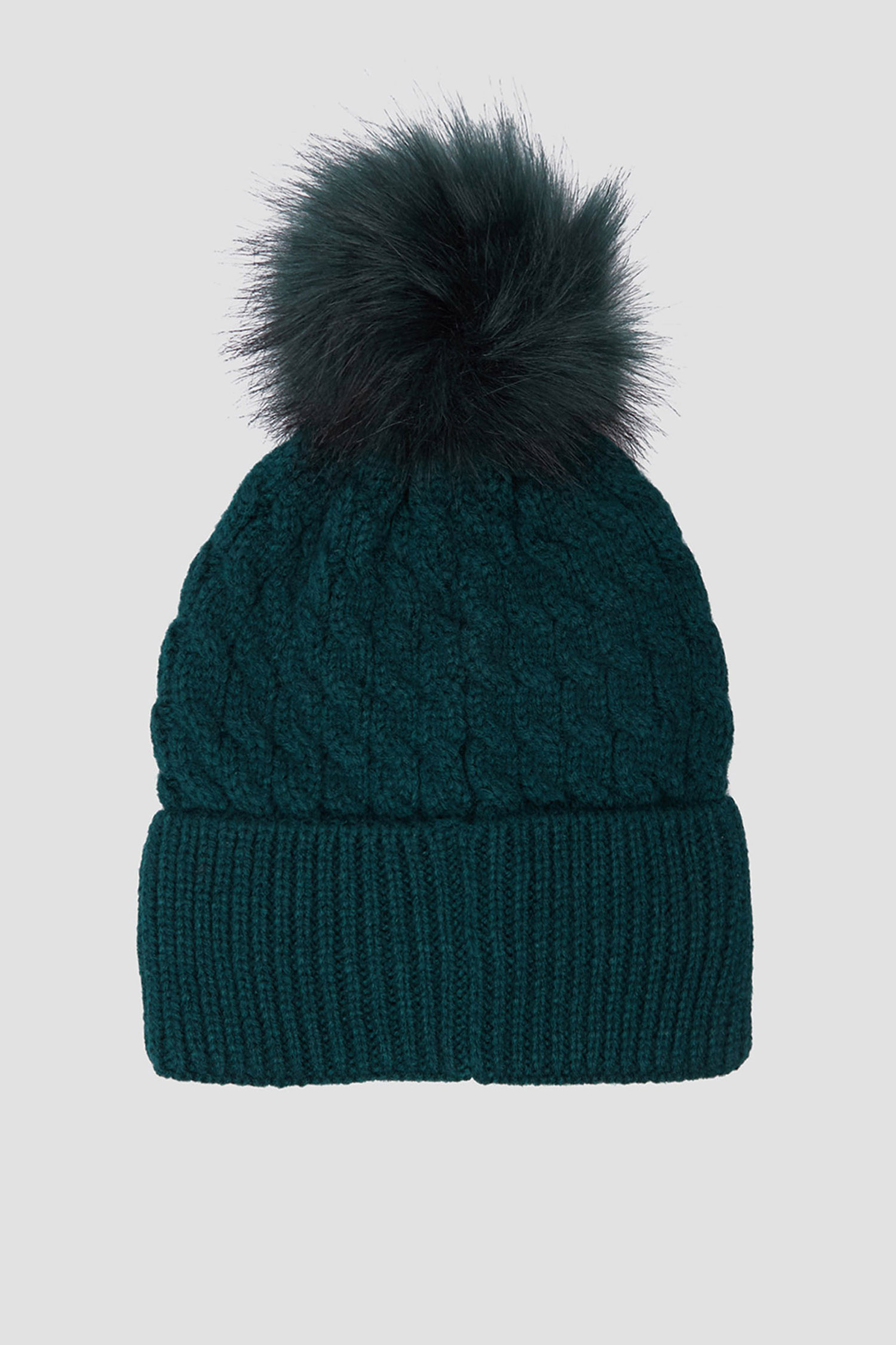 Женская зеленая шапка Guess AW8201.WOL01;FOR