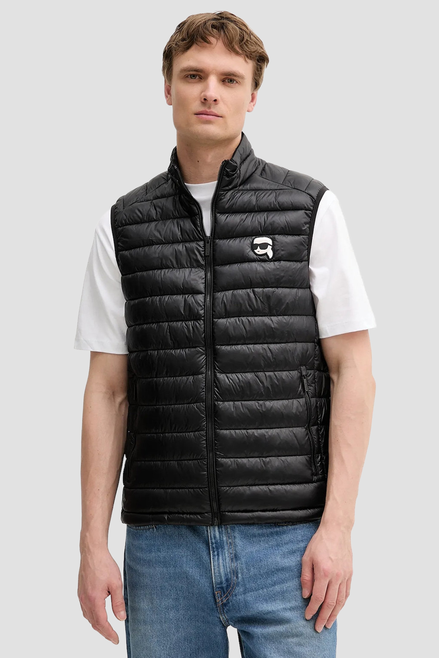 Чоловічий чорний жилет Karl Lagerfeld 500590.505711;990
