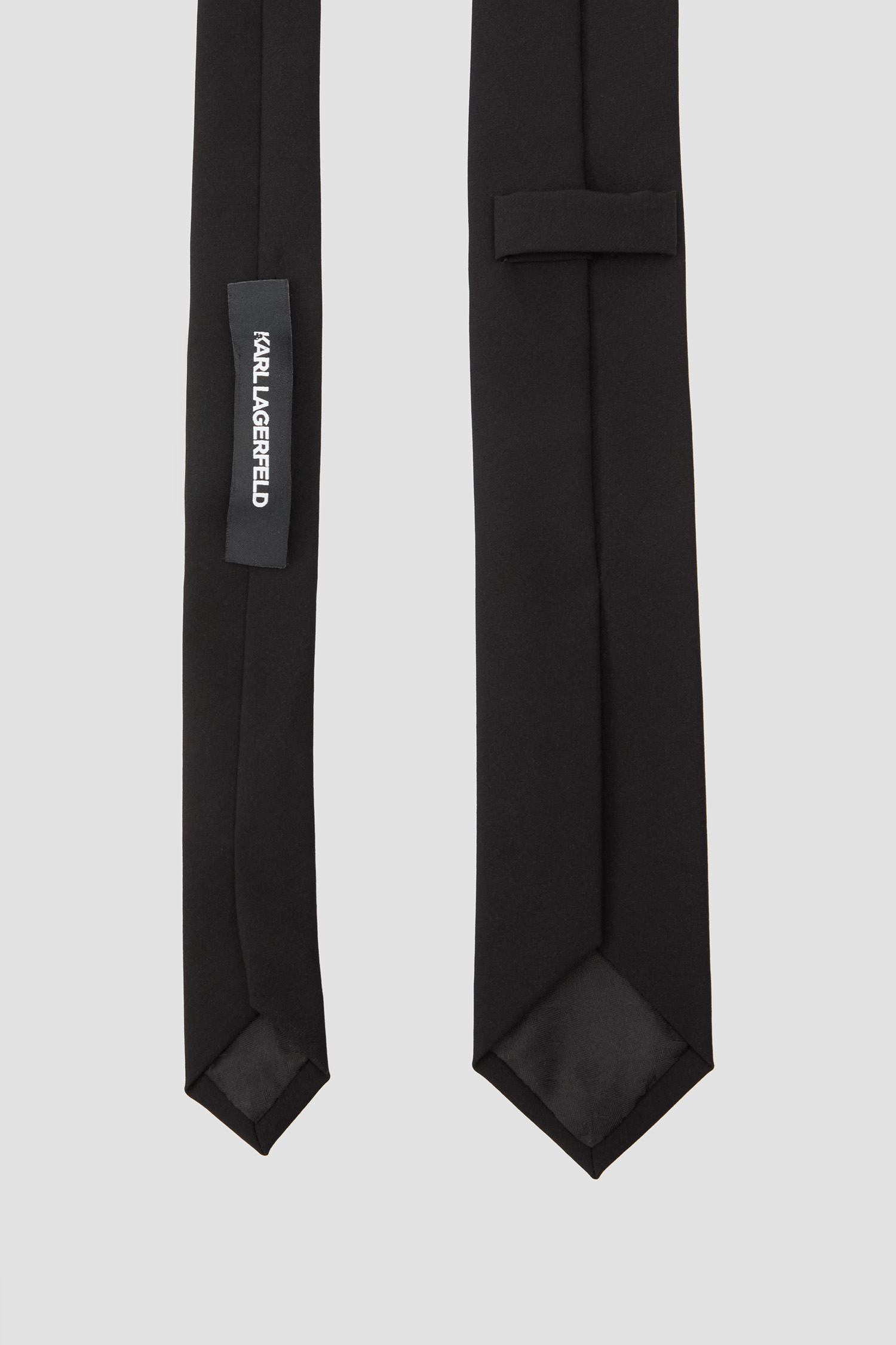Мужской черный галстук Karl Lagerfeld 553006.805100;990