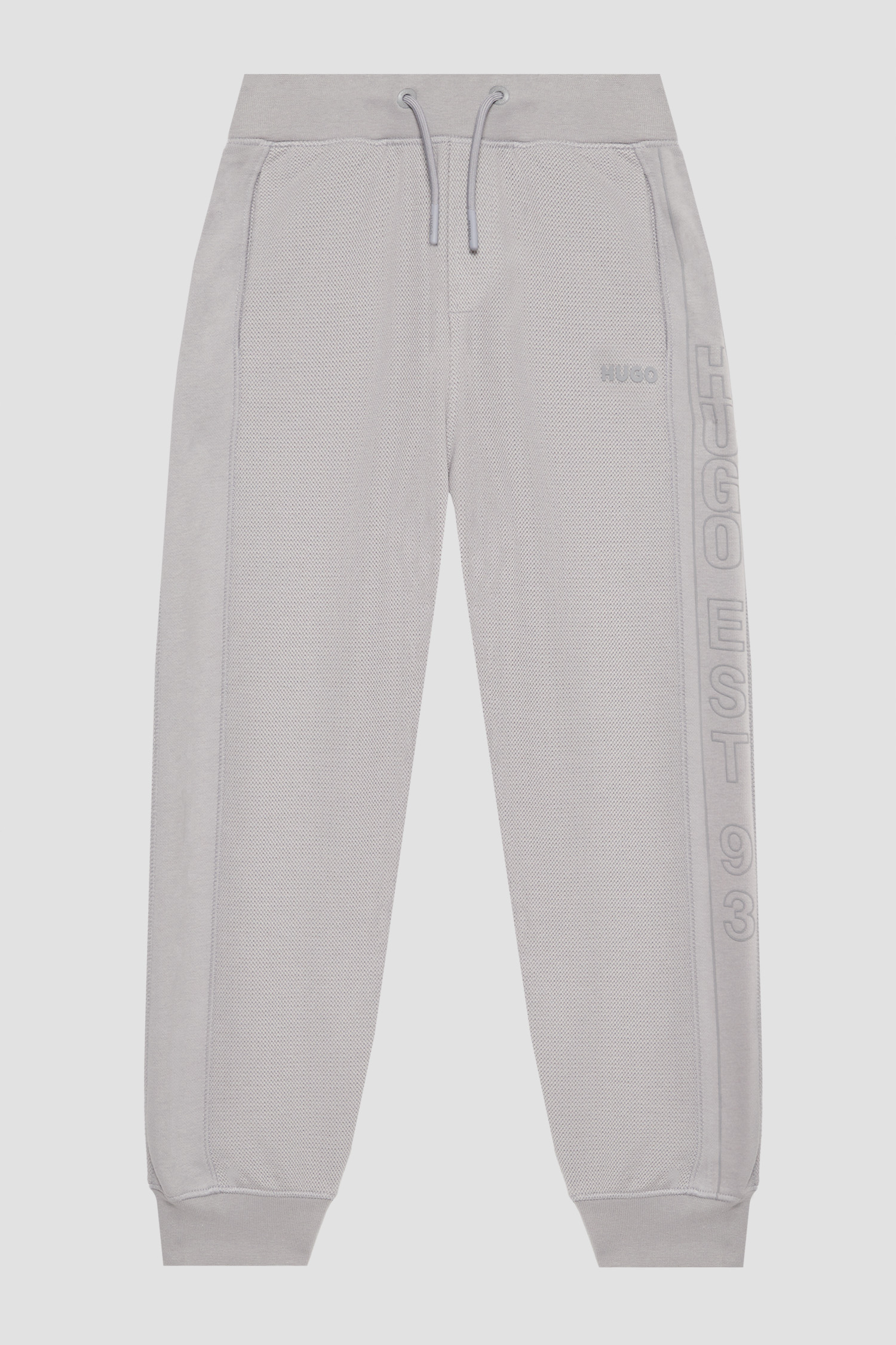 Детские серые спортивные брюки HUGO kids ZG00363;C03F