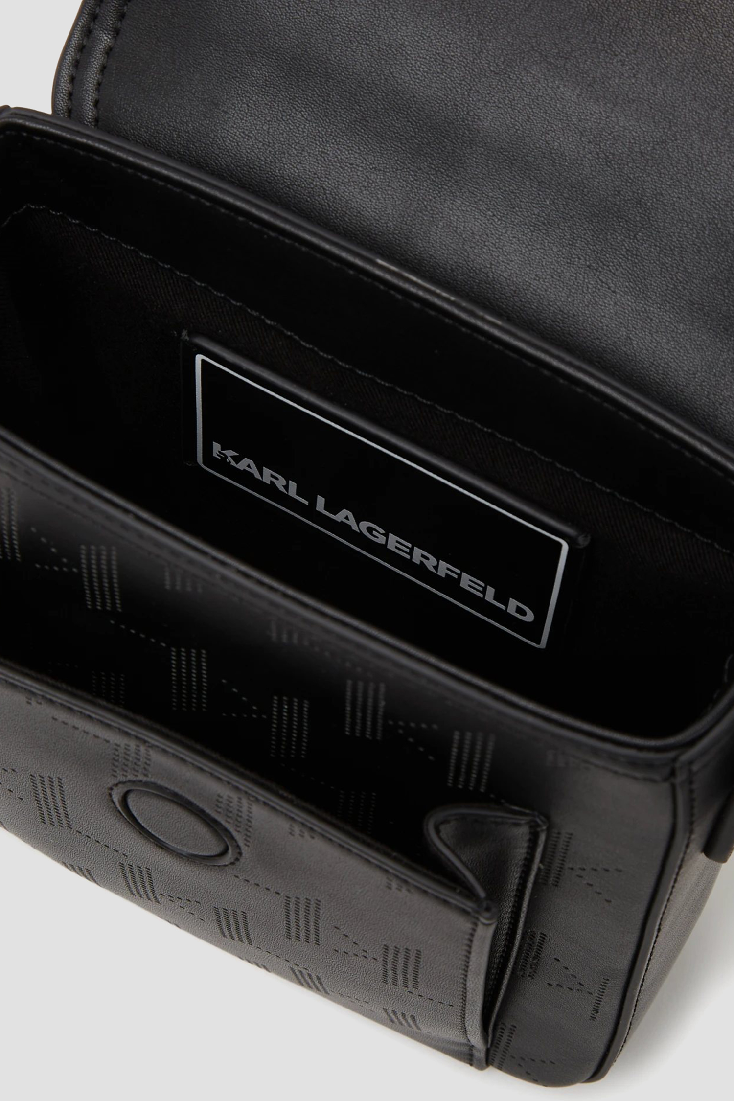 Чоловіча чорна сумка Karl Lagerfeld 246M3076;999