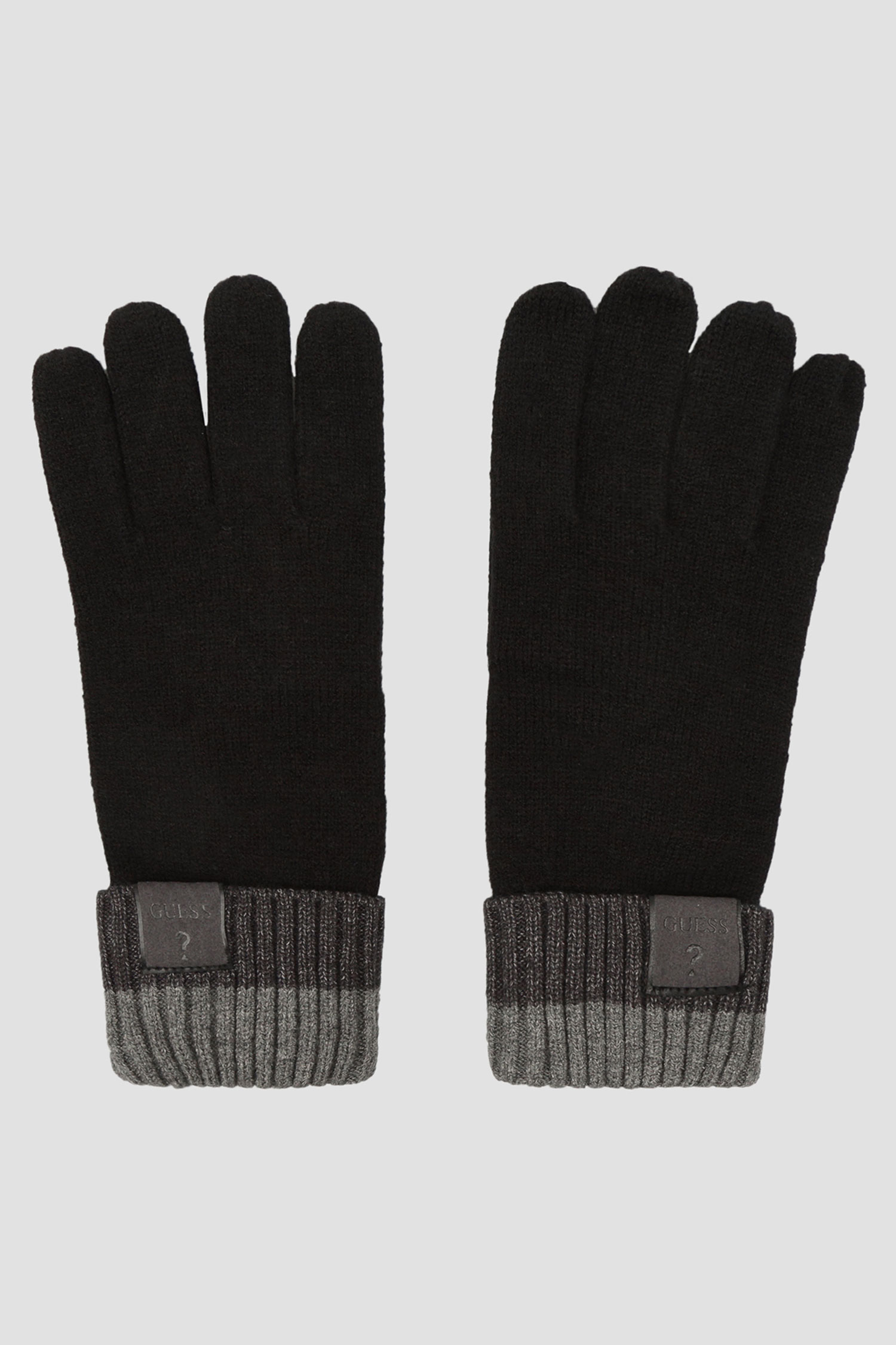 Мужские черные перчатки Guess AM8861.WOL02;BLA