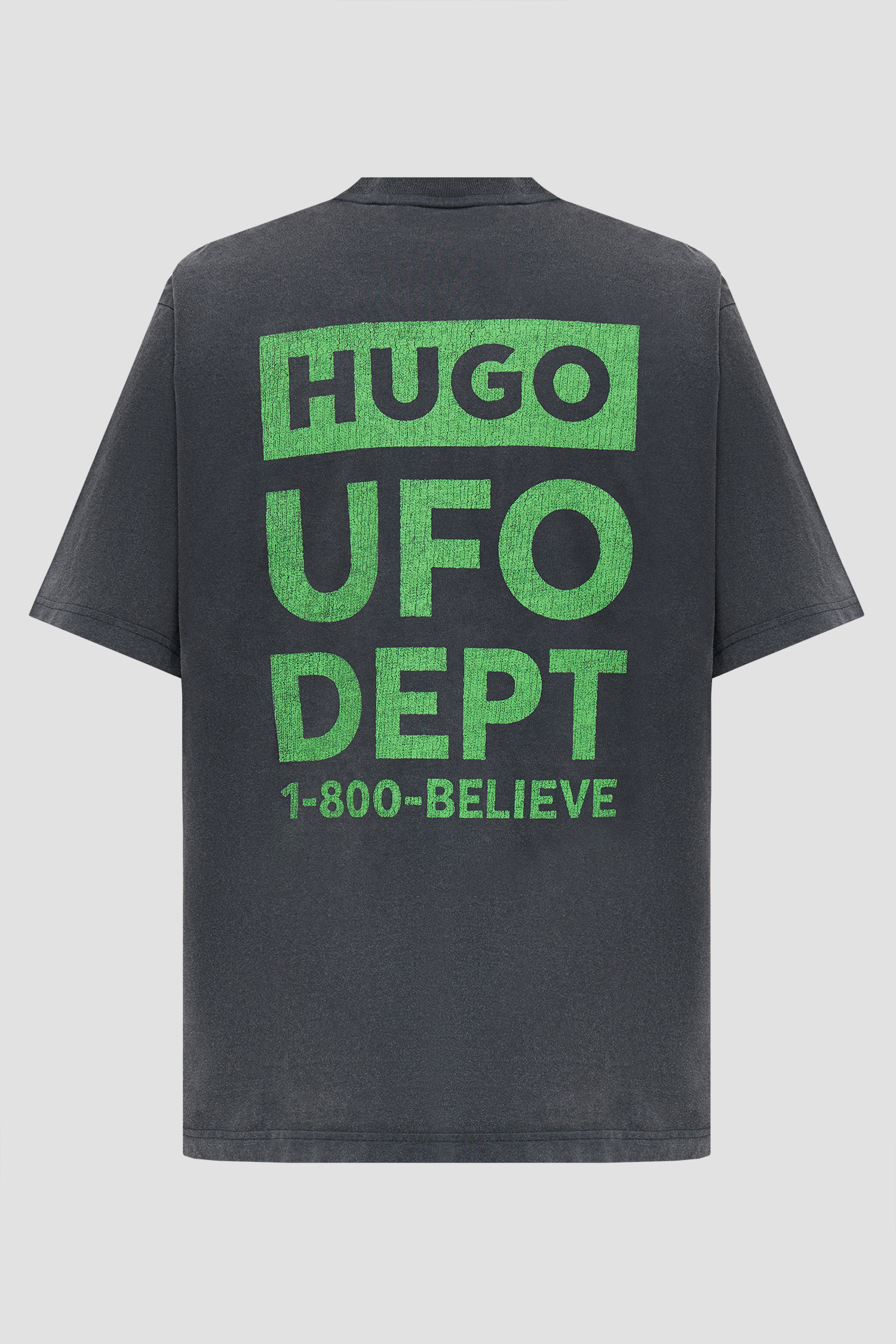 Чоловіча чорна футболка HUGO BLUE 50560090;001