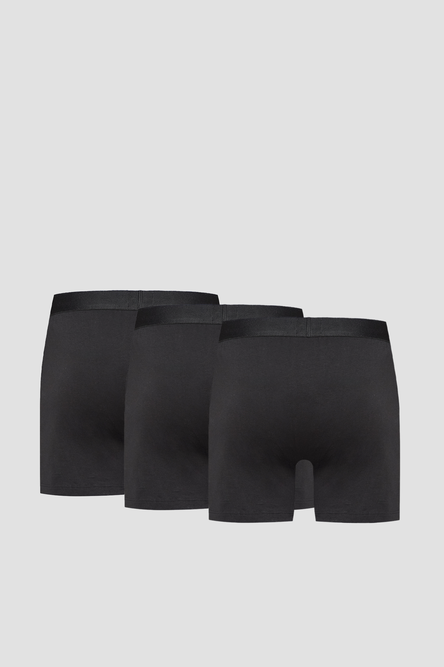 Мужские черные боксеры (3 шт) BOSS 50544272;001