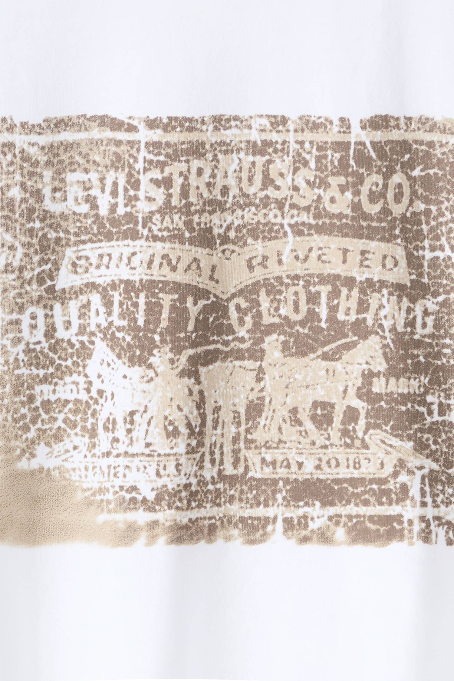 Мужская белая футболка Levi’s® 16143;2608