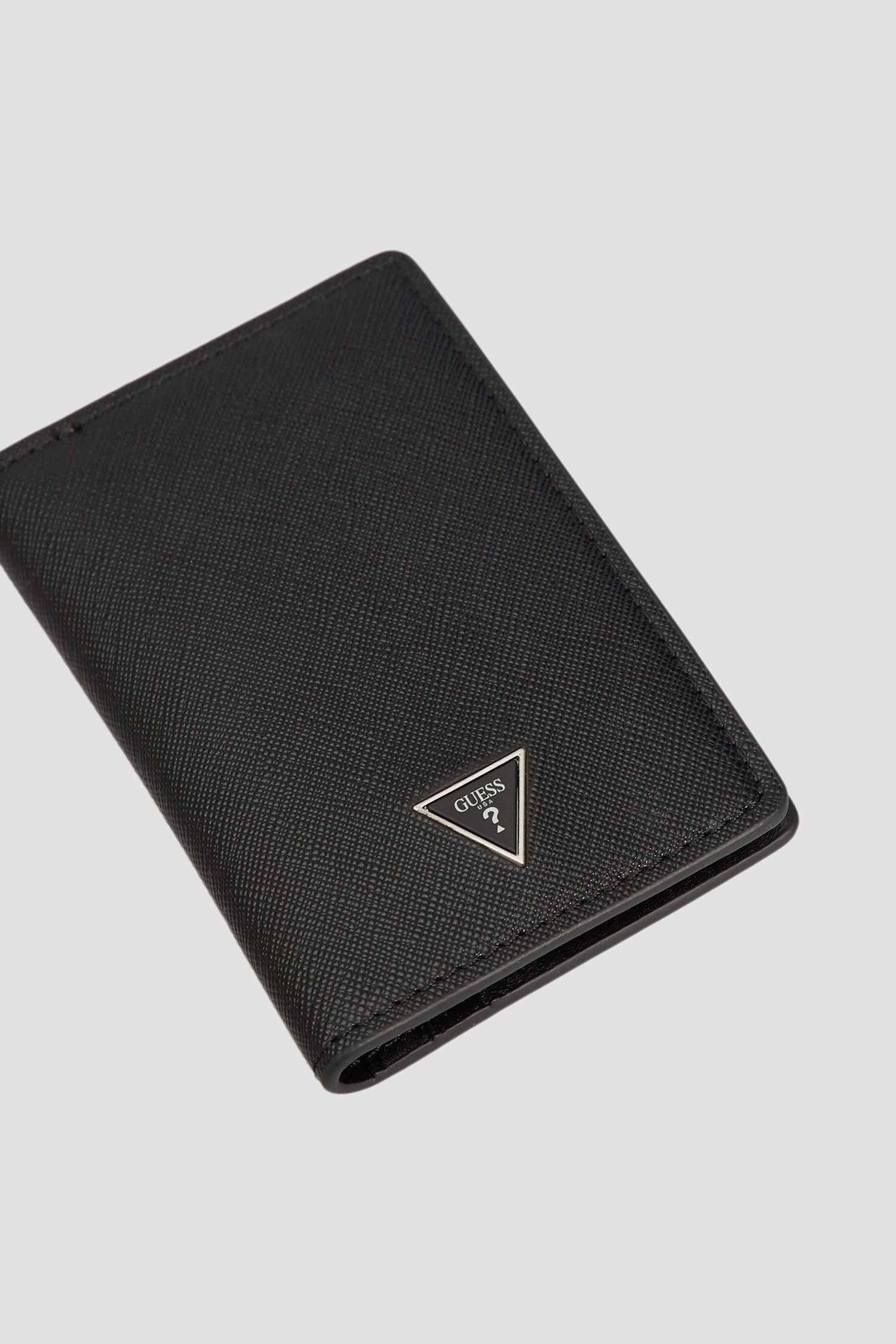 Мужской черный кардхолдер Guess SMMTSA.LEA56;BLA