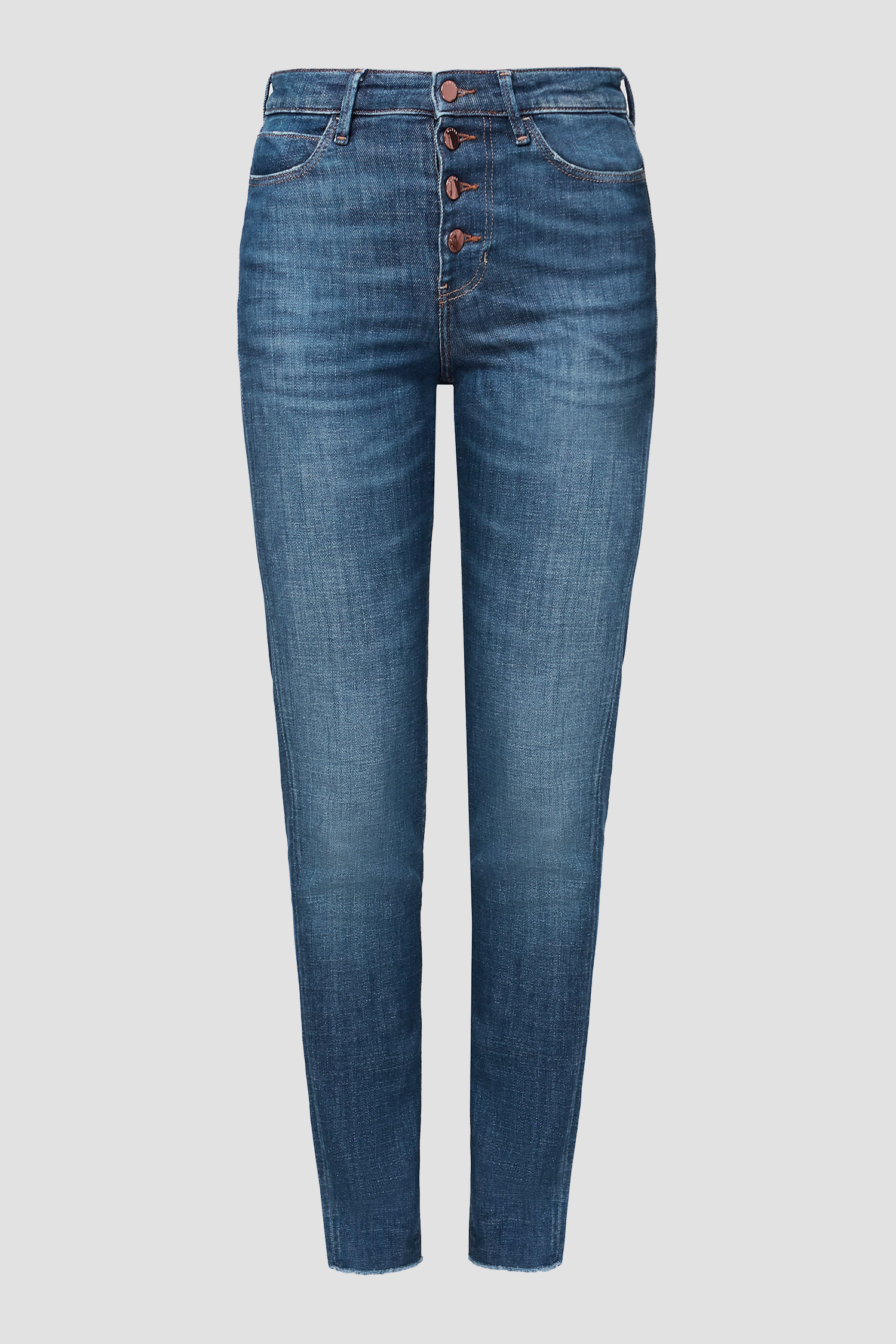 Синие джинсы 1981 Skinny для девушек Guess W0BA28.D46A1;BYSW
