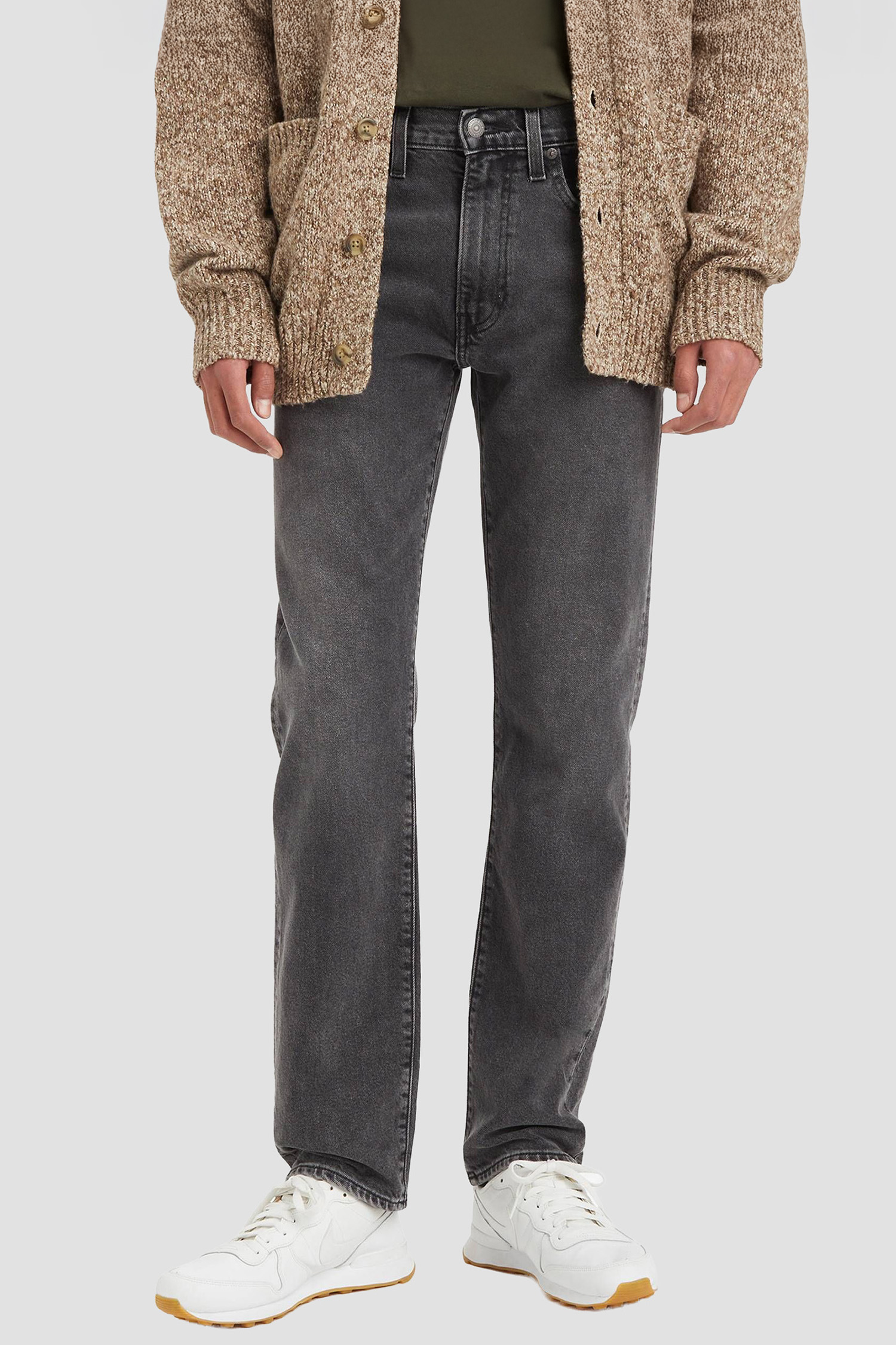 Мужские темно-серые джинсы 502™ Taper Fit Levi's® 29507;1465