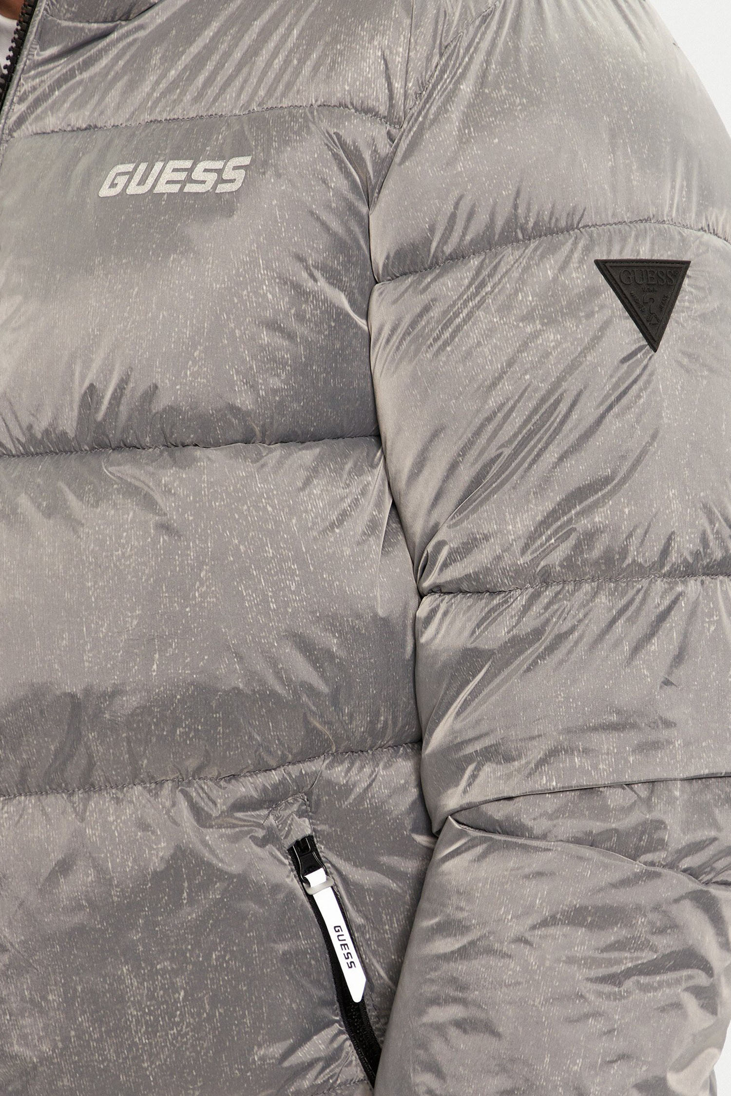 Мужская серая куртка Guess Z4BL01.WGFL0;P9YK