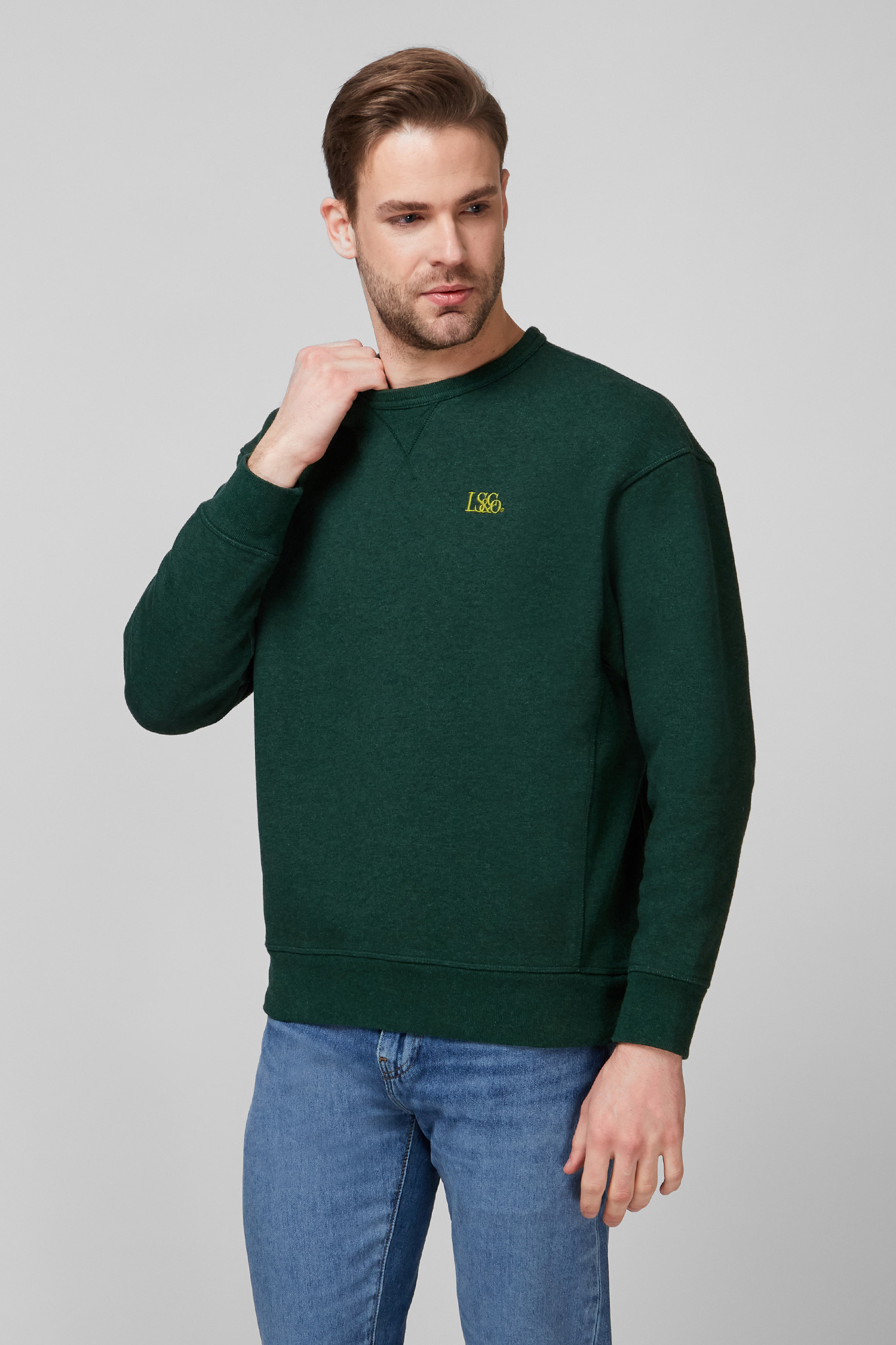 Мужской зеленый свитшот Levi’s® 34589;0002 — Ultrashop