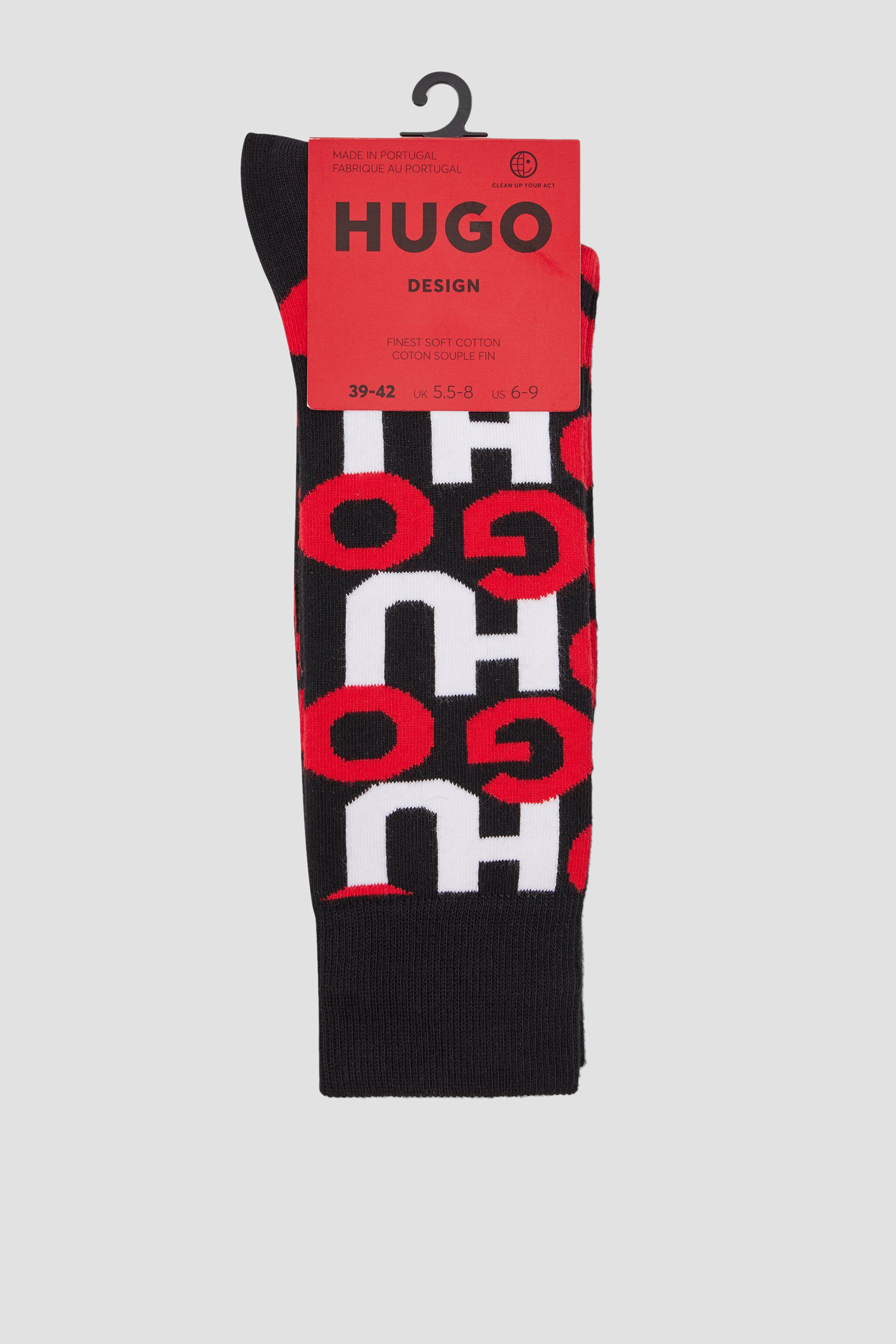 Мужские носки с узором HUGO 50478374;002