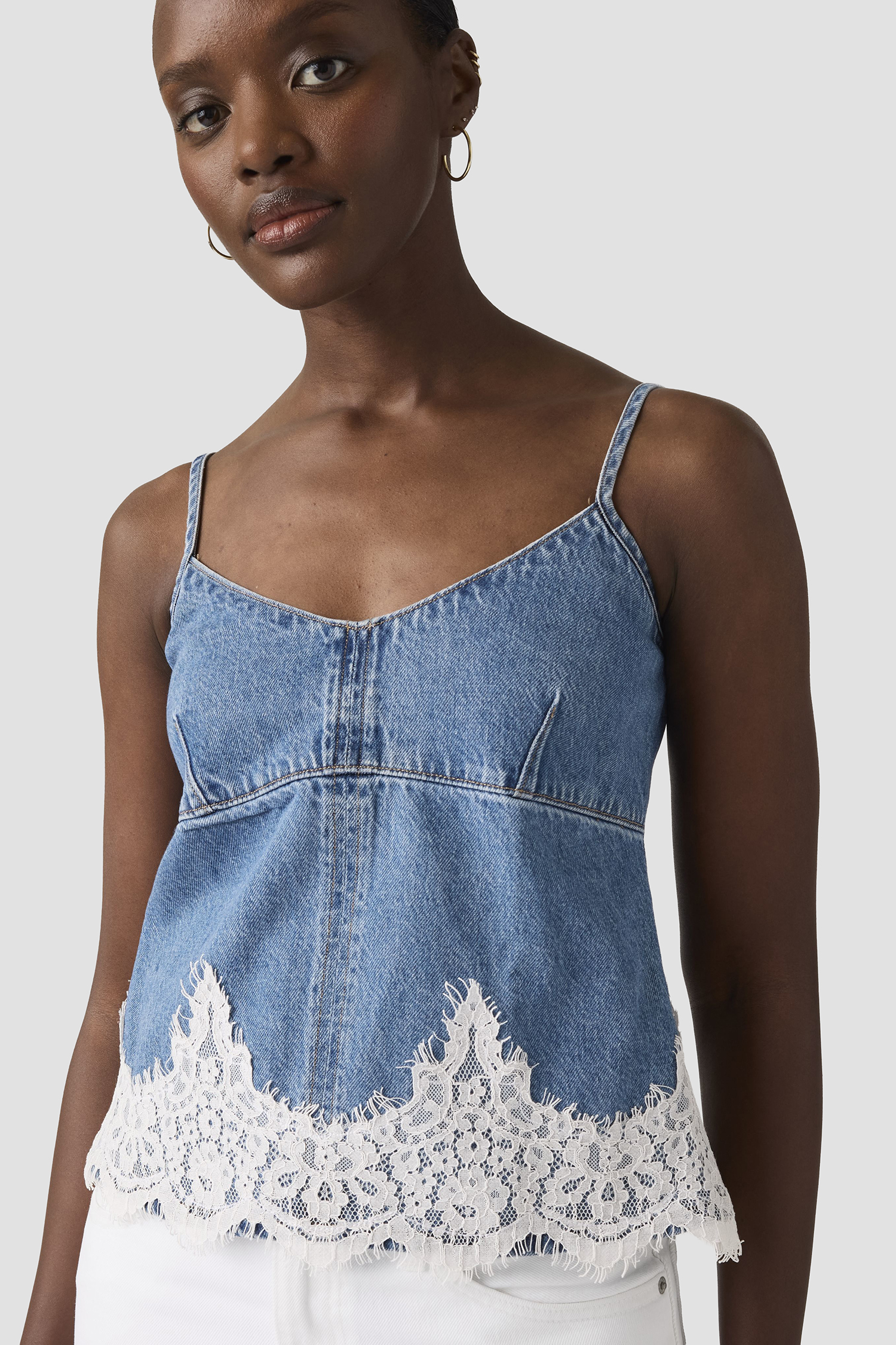 Жіночий синій джинсовий топ Levi’s® 005OW;0000