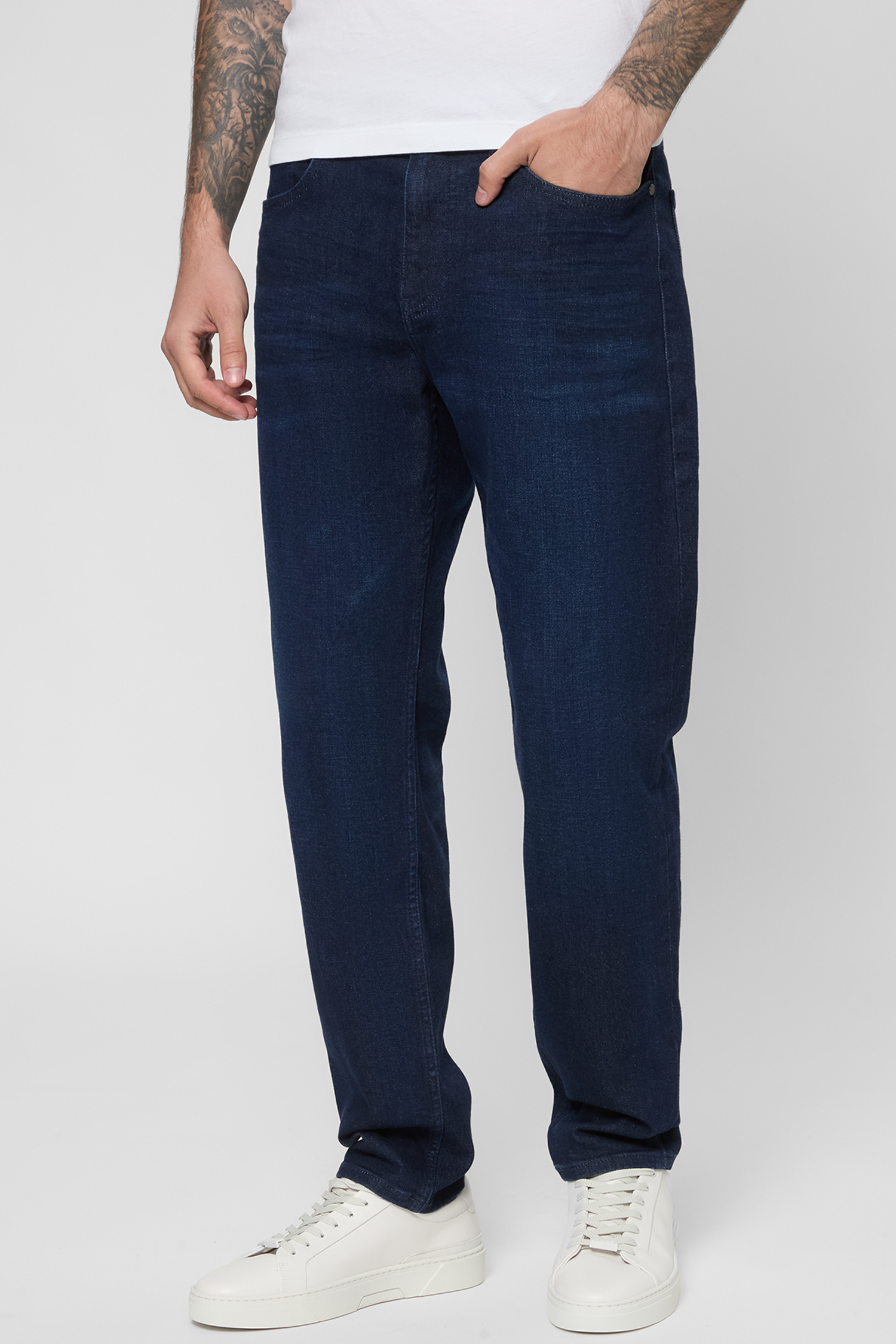 Чоловічі темно-сині джинси BOSS 50523240;415