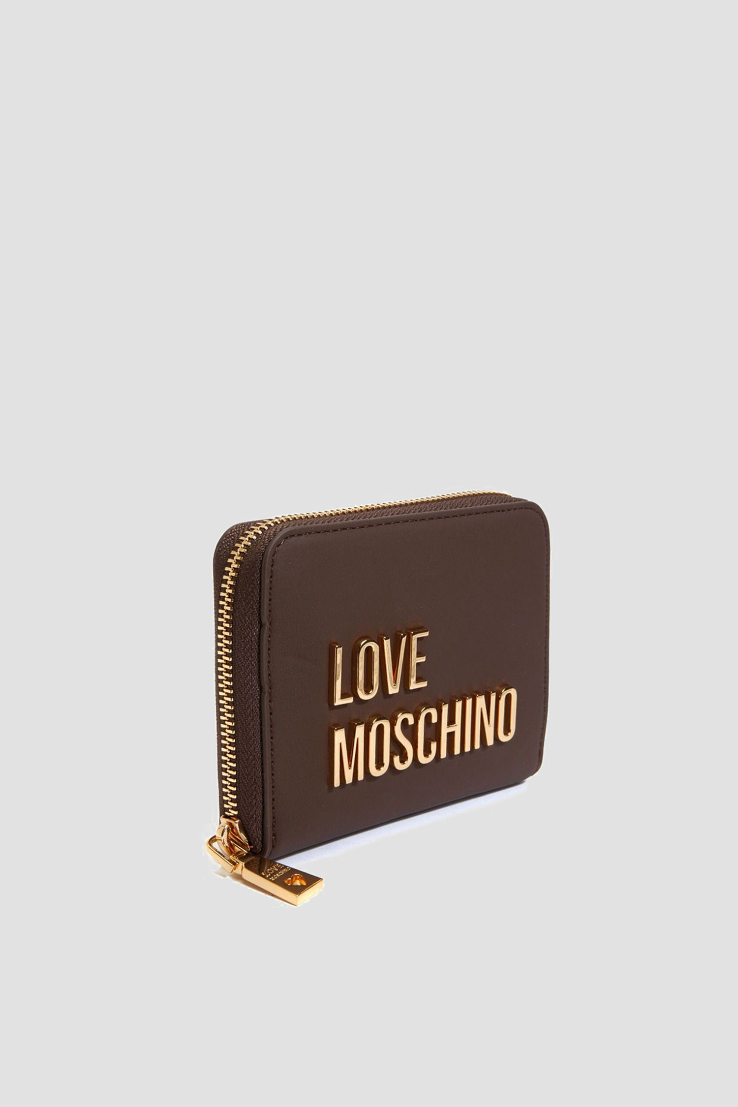Женский темно-коричневый кошелек Moschino JC5613PP1N.KD0;301