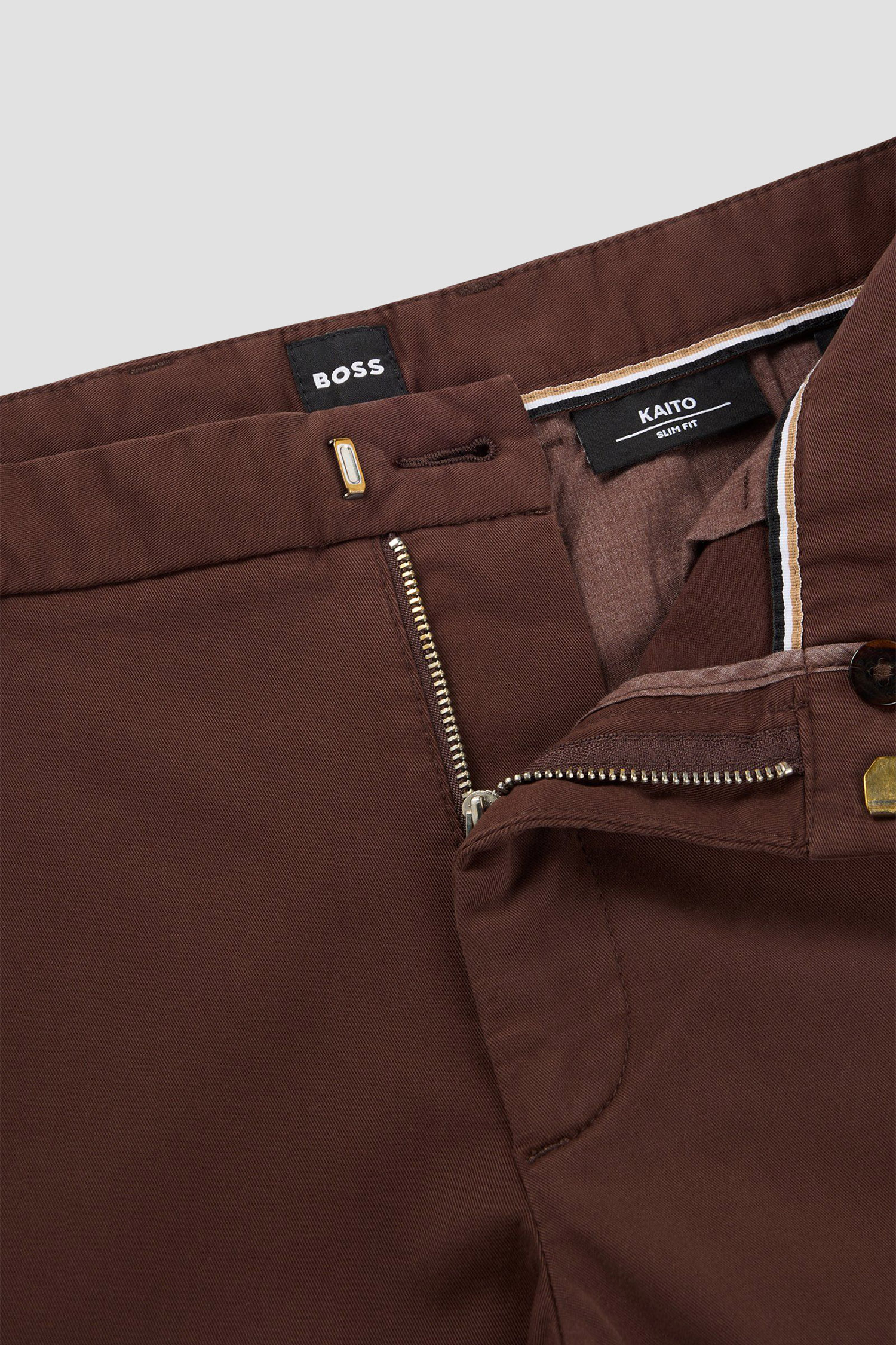 Мужские коричневые чиносы BOSS 50487966;204
