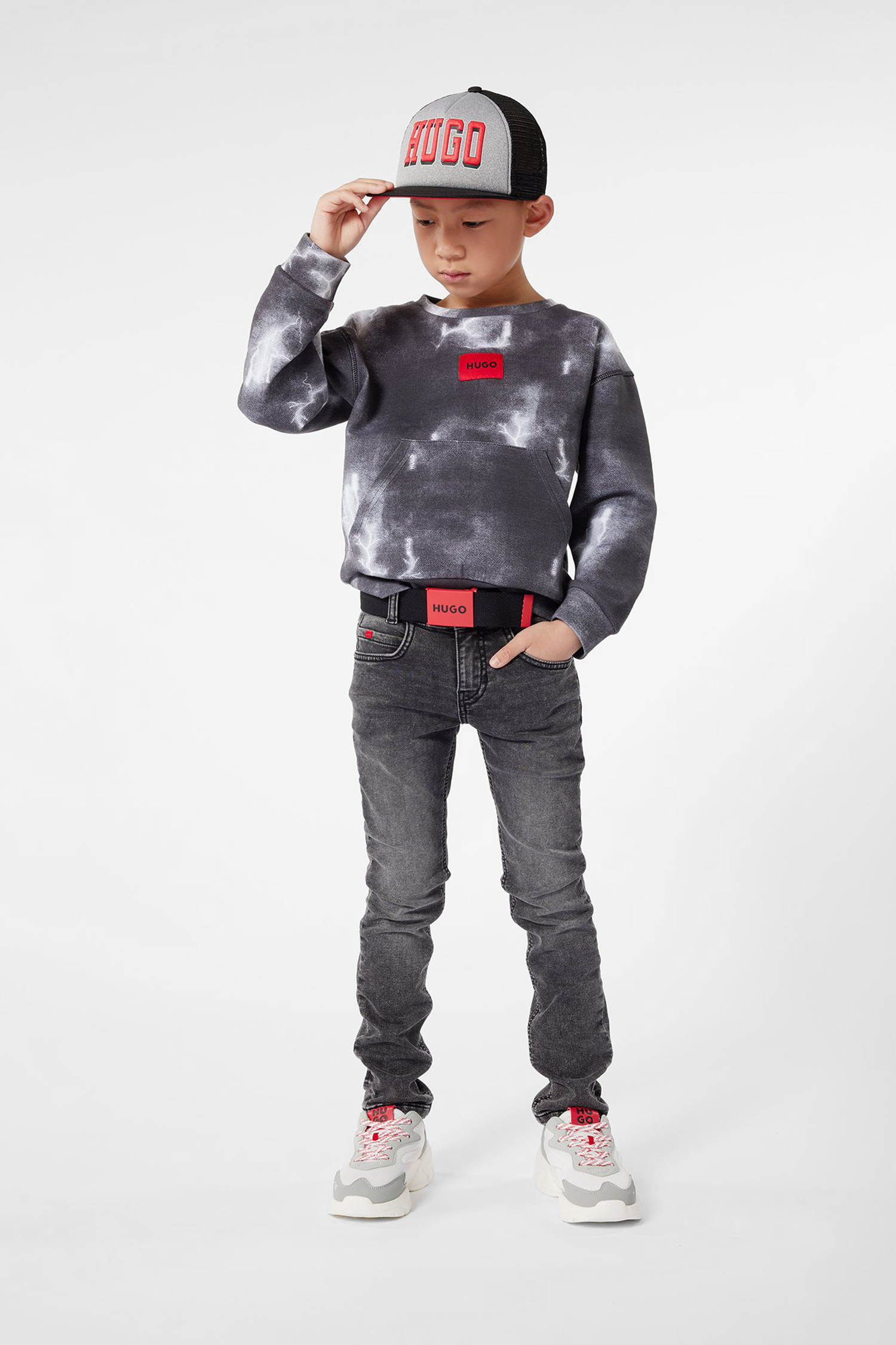 Детский свитшот HUGO kids G00026;M60
