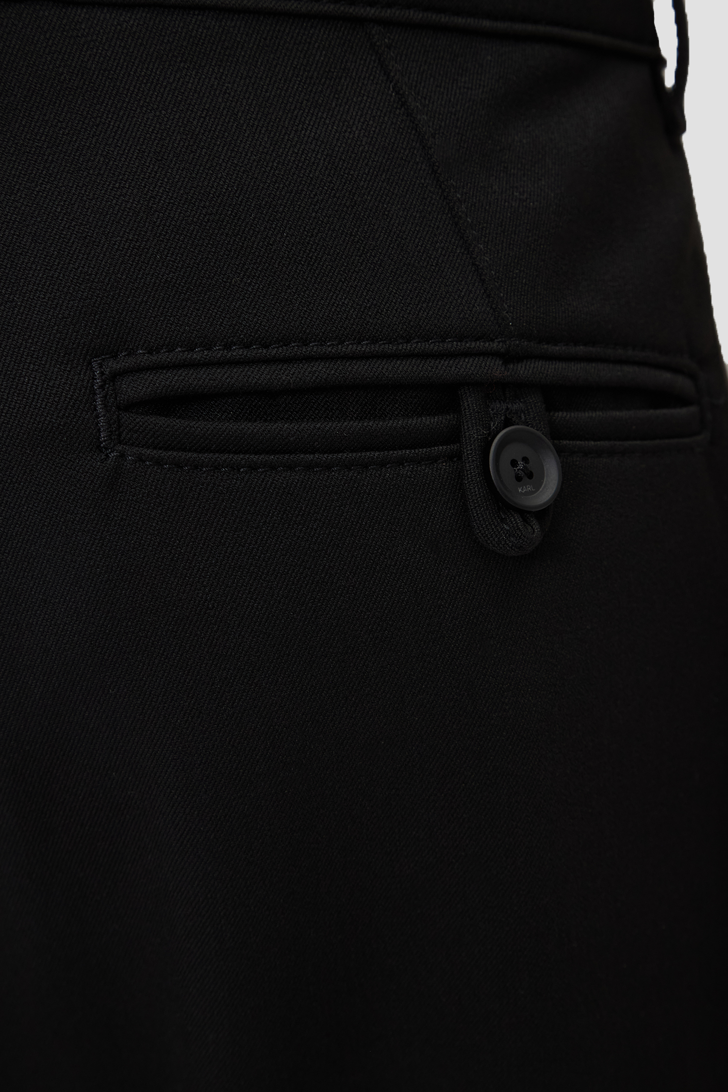 Чоловічі чорні брюки Karl Lagerfeld 544815.255835;990