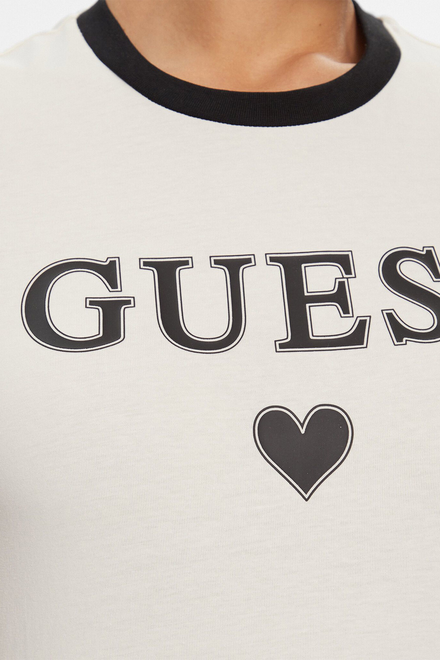 Женская белая футболка Guess V4RI04.K8FQ4;G015