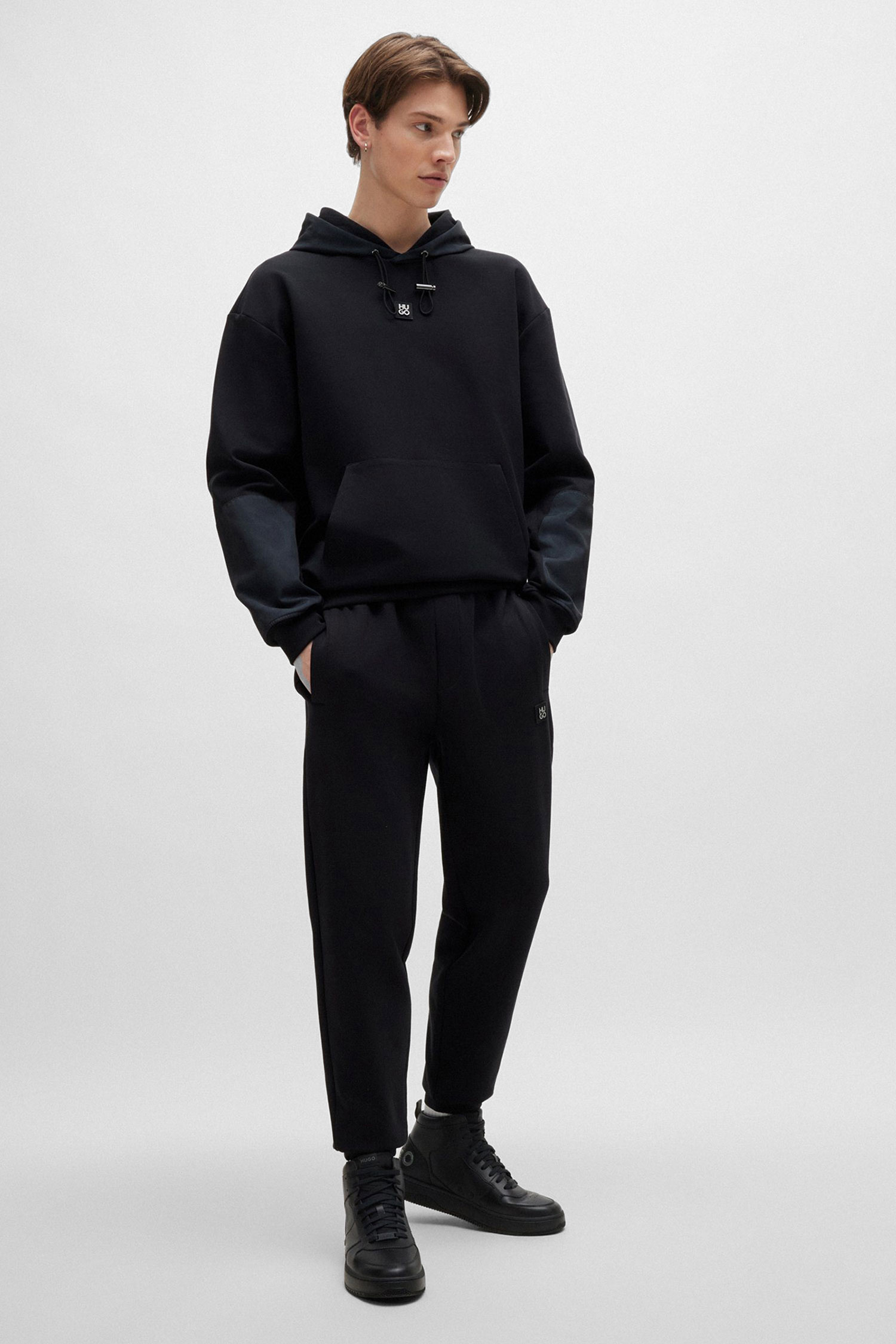 Мужские черные спортивные брюки HUGO 50509457;001