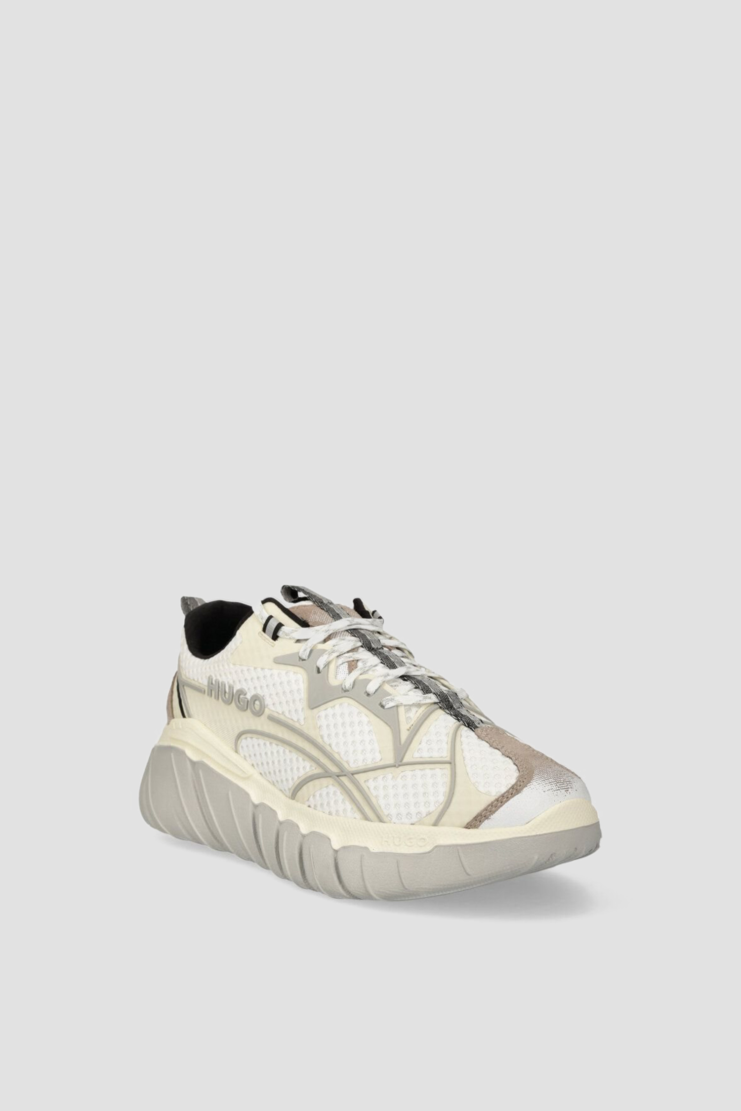 Мужские бежевые кроссовки HUGO 50510284;122